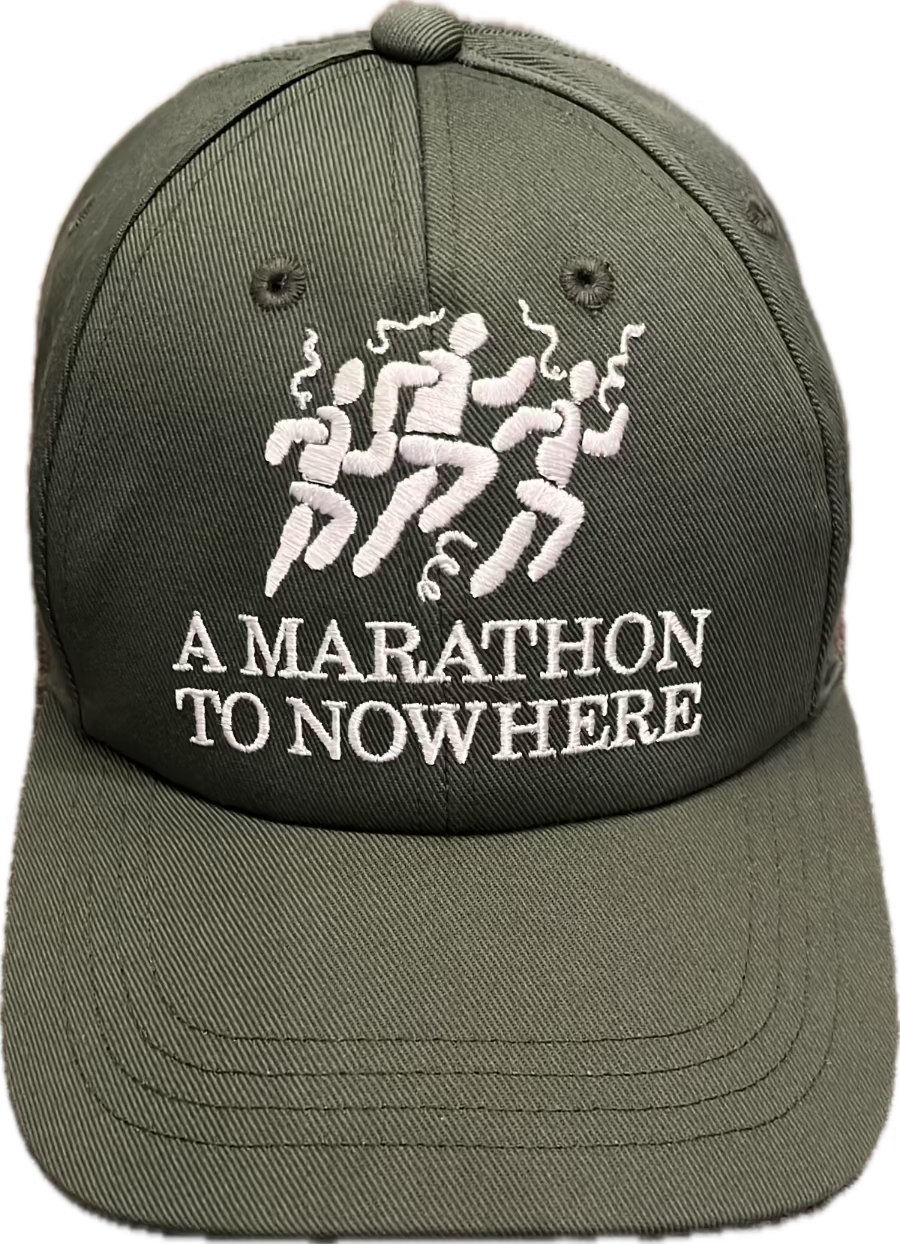 THE MARATHON HAT IN KHAKI COTTON TWILL