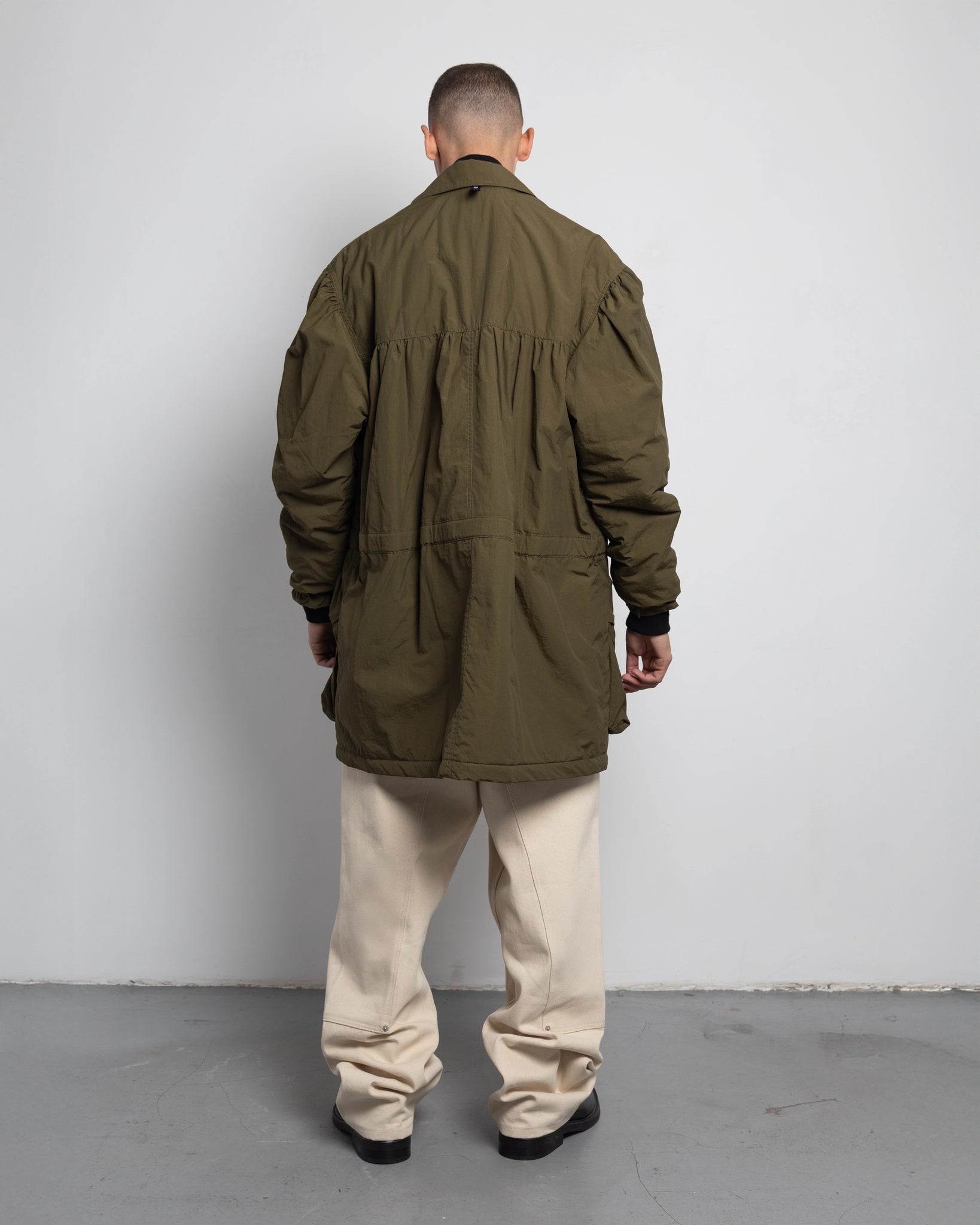 THE ASTRO PARKA IN KHAKI NYLON