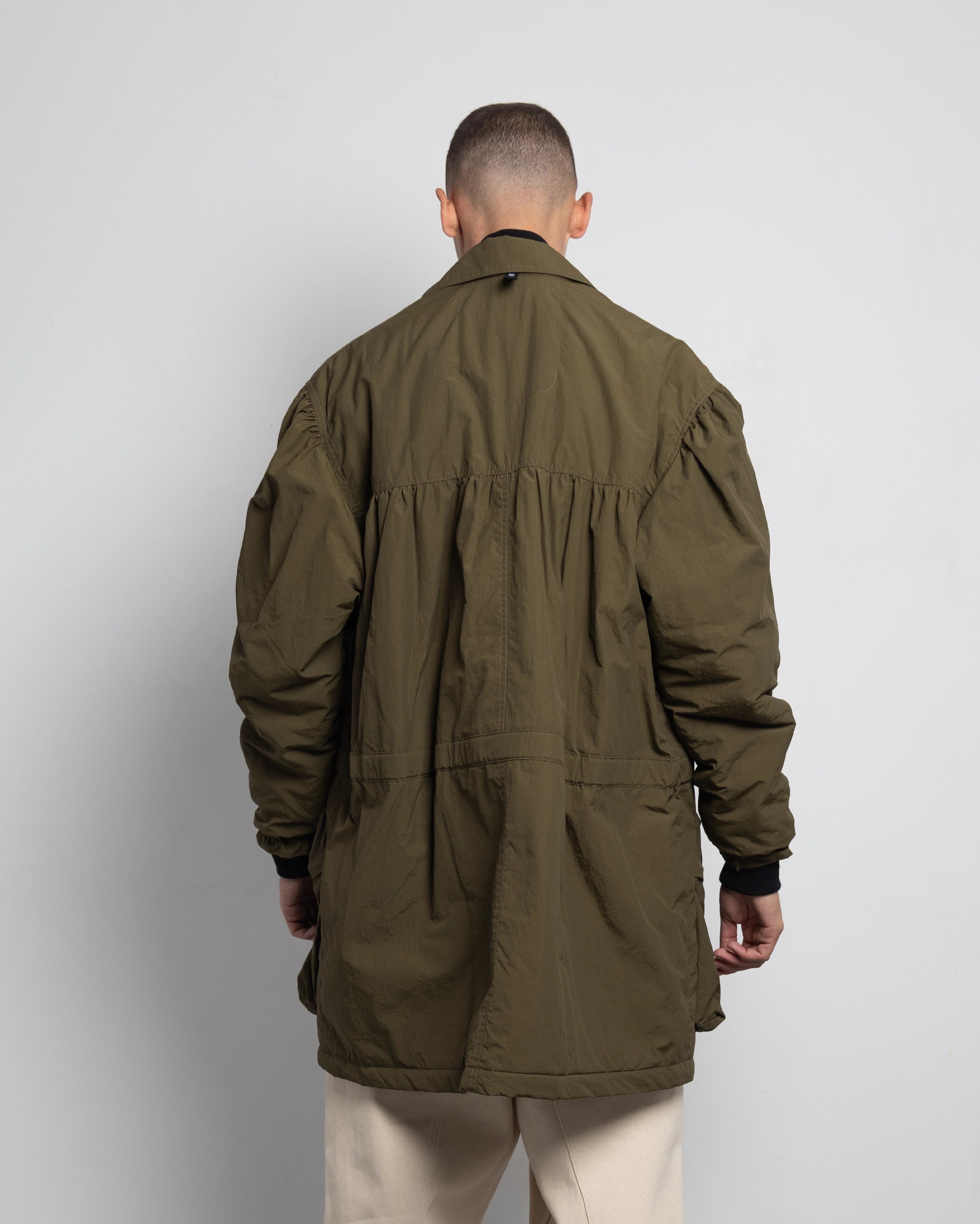 THE ASTRO PARKA IN KHAKI NYLON
