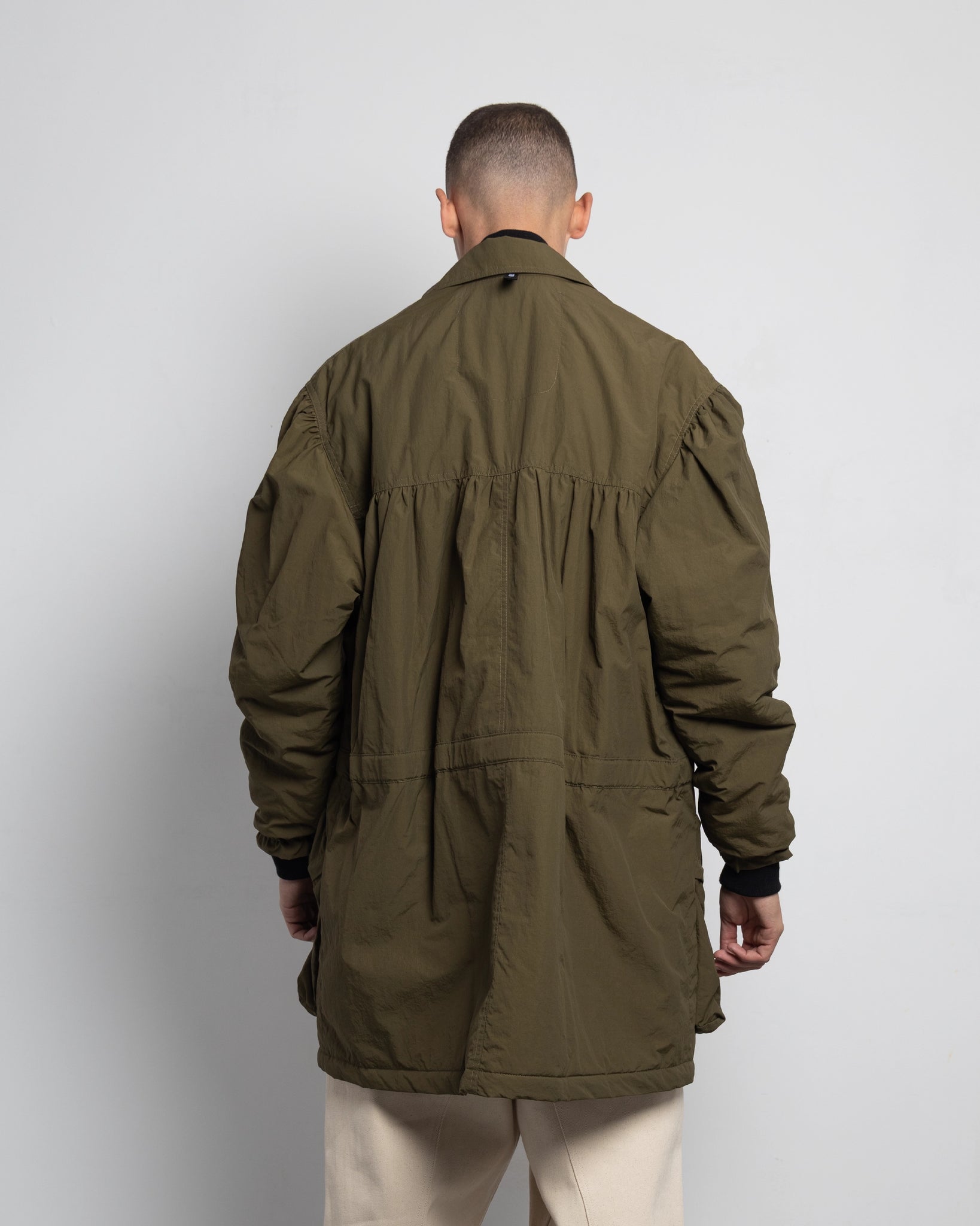 THE ASTRO PARKA IN KHAKI NYLON
