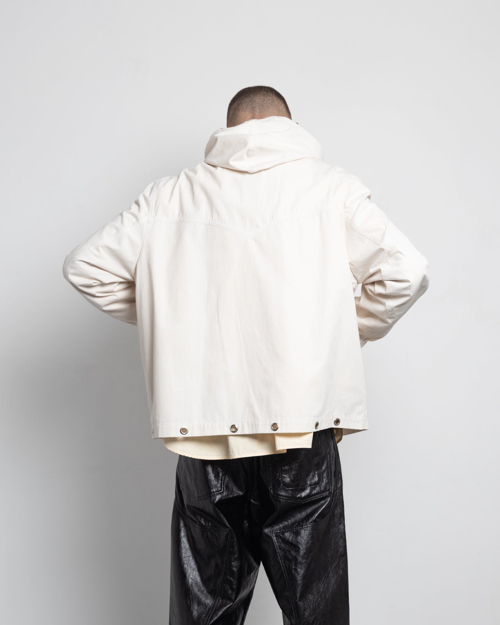 THE WINDBREAKER IN UPCYCLED COTTON CANVAS