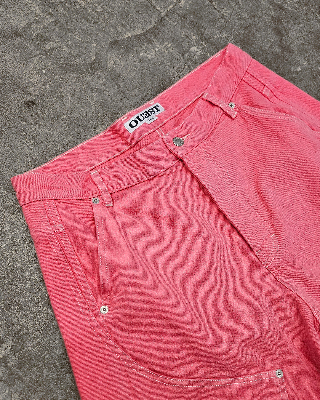 THE WORK CHAPS IN PINK DENIM