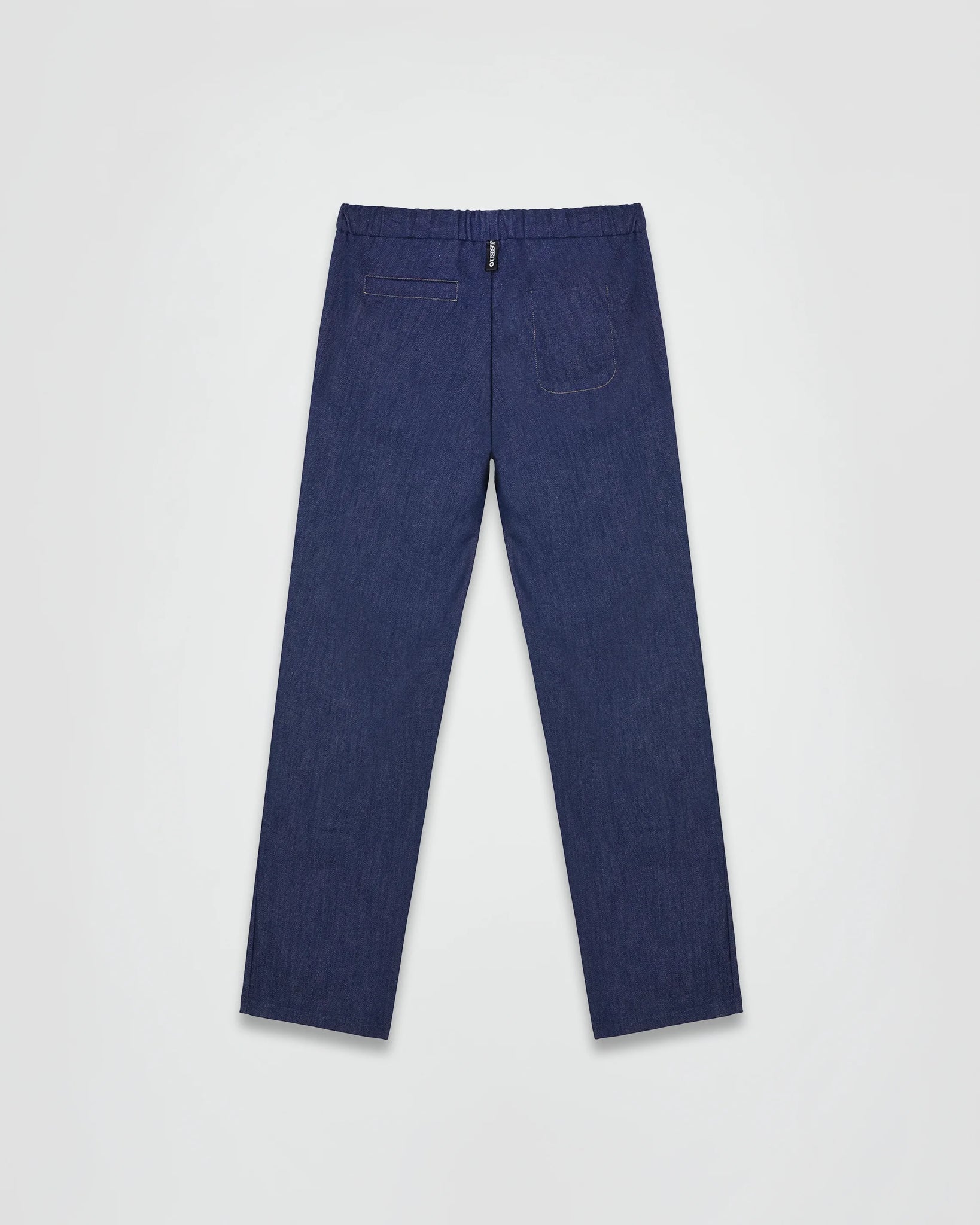 THE 70S DENIM TRACK PANTS IN INDIGO
