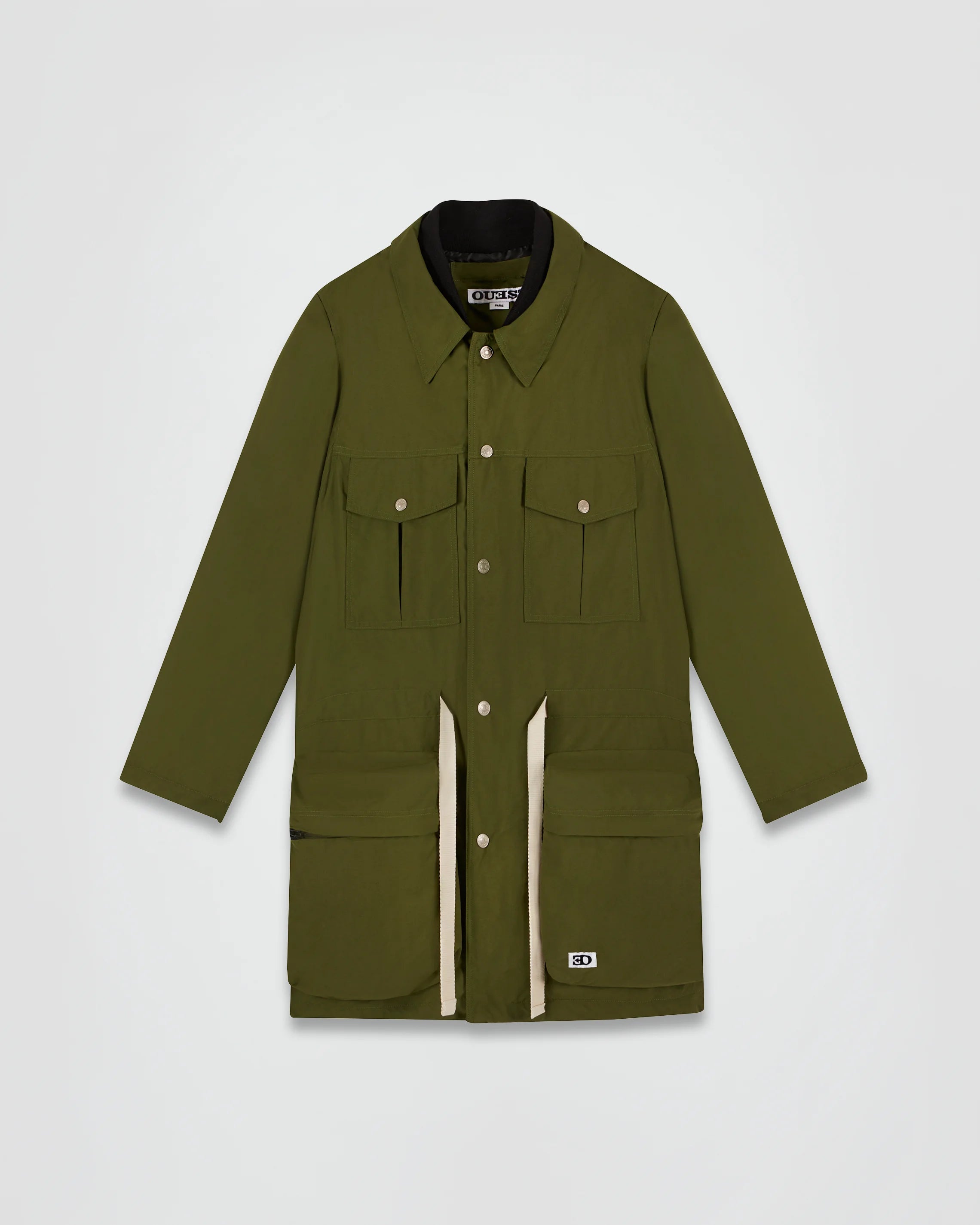 THE ASTRO PARKA IN KHAKI NYLON