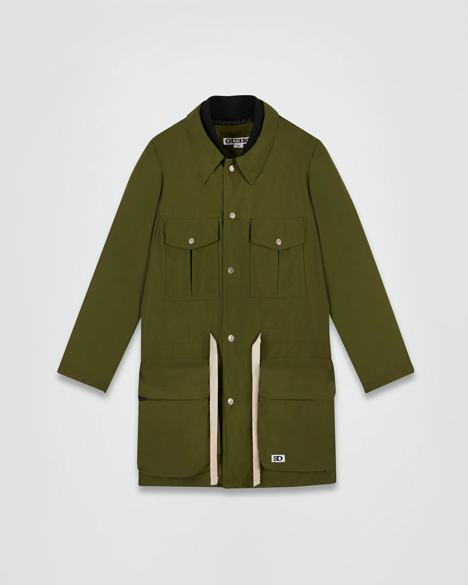 THE ASTRO PARKA IN KHAKI NYLON