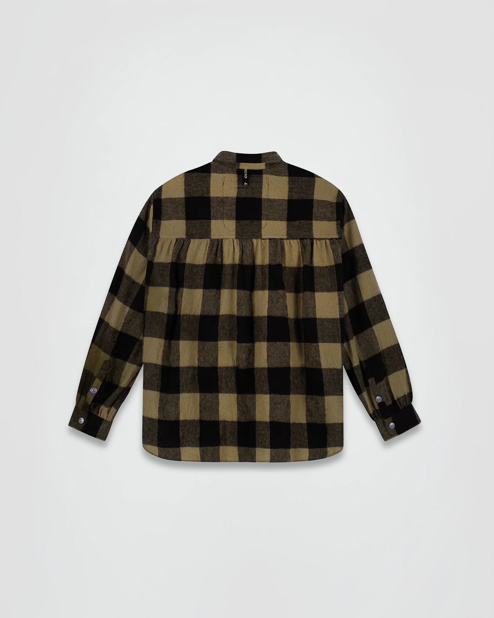 THE BUFFALO CHECK OVERSHIRT IN KHAKI