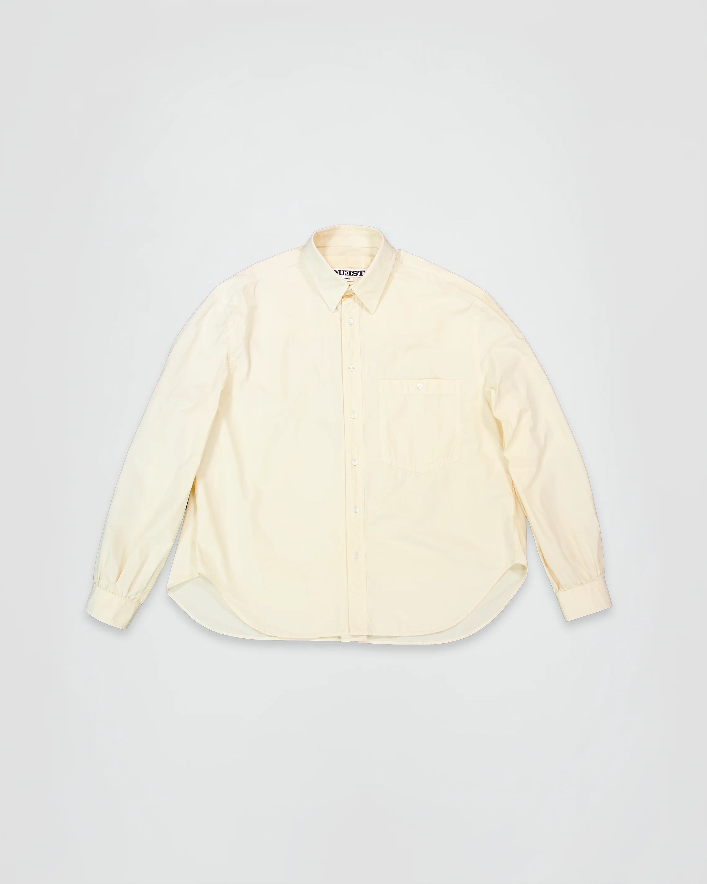 THE CLASSIC SHIRT IN OFF-WHITE OVERDYED COTTON