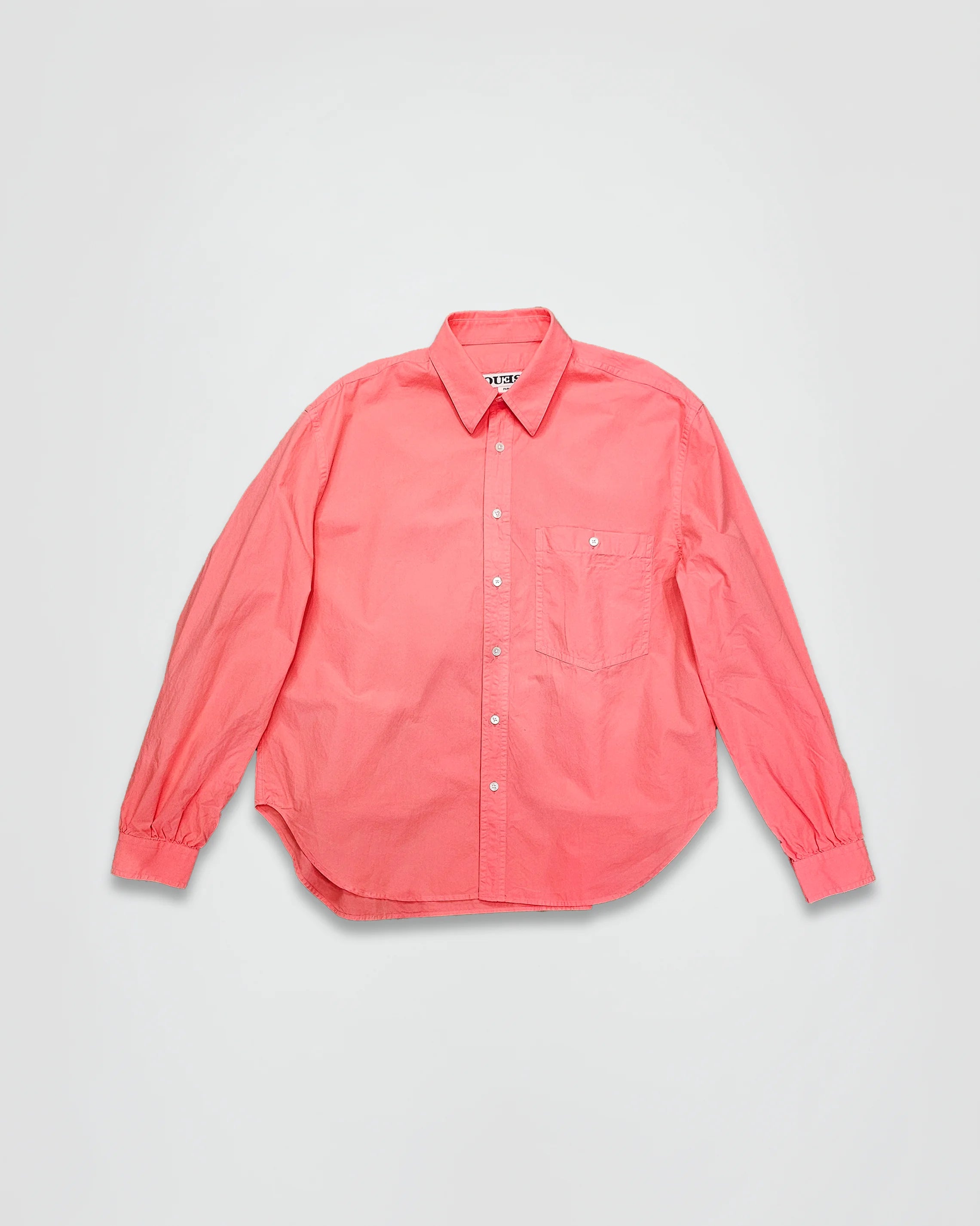 THE CLASSIC SHIRT IN PINK OVERDYED COTTON