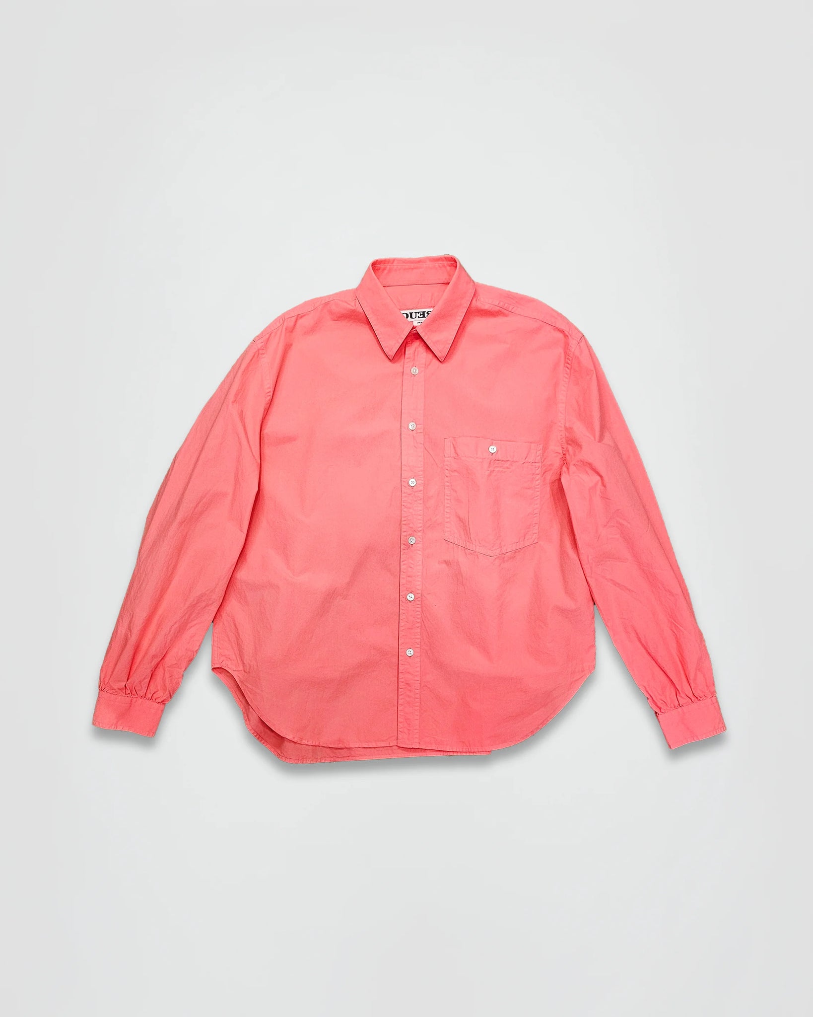 THE CLASSIC SHIRT IN PINK OVERDYED COTTON