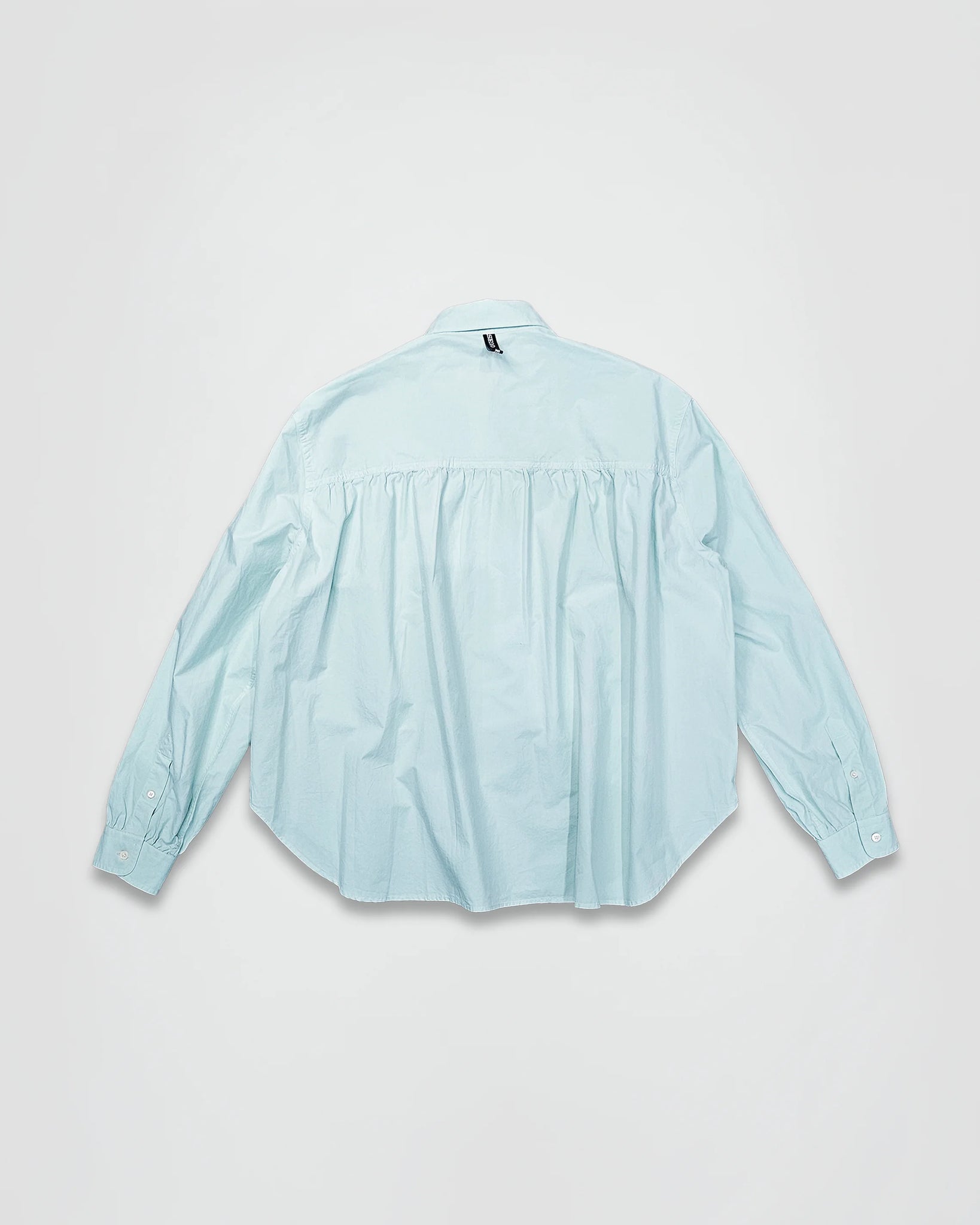 THE CLASSIC SHIRT IN TURQUOISE OVERDYED COTTON