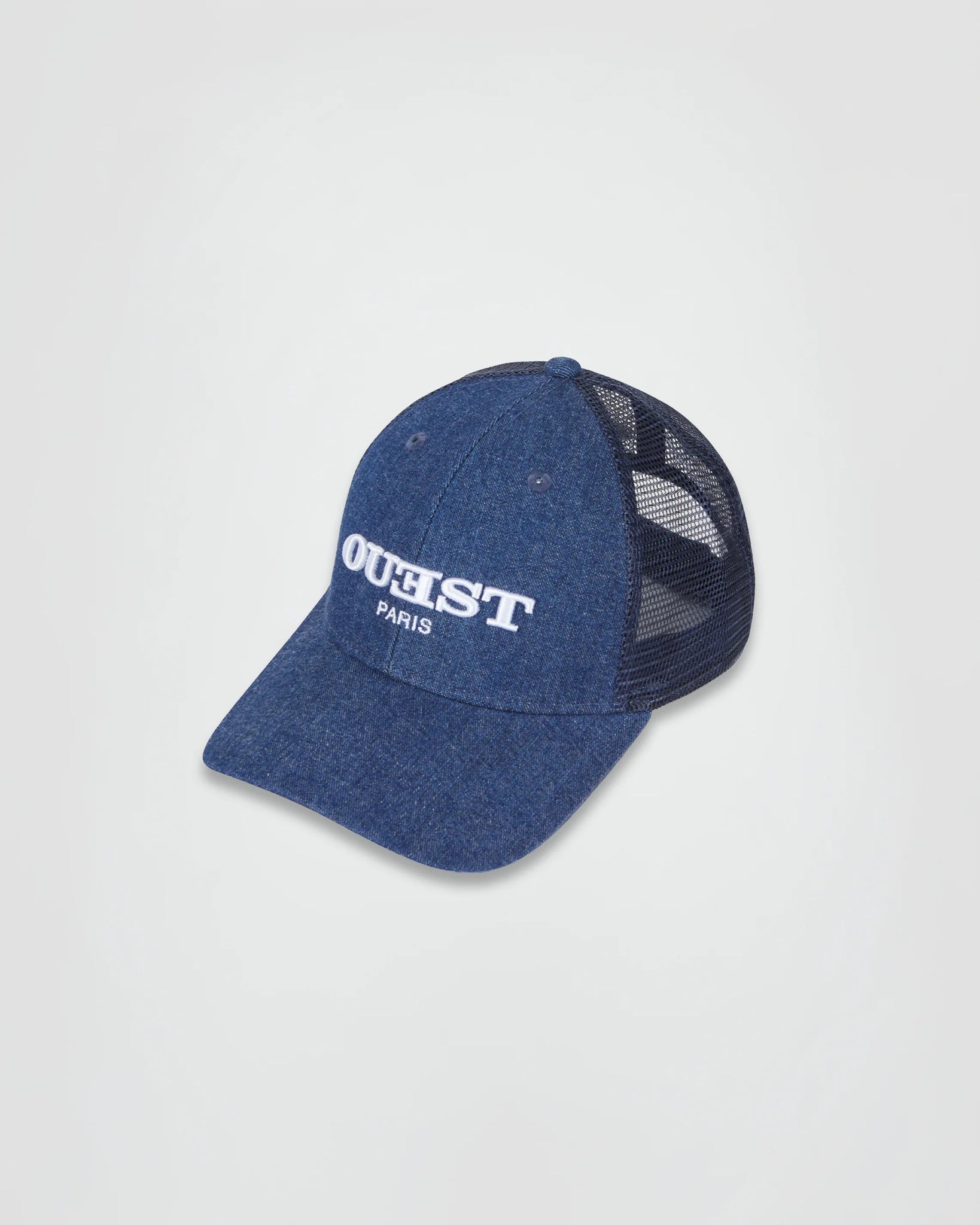 THE DENIM TRUCKER HAT