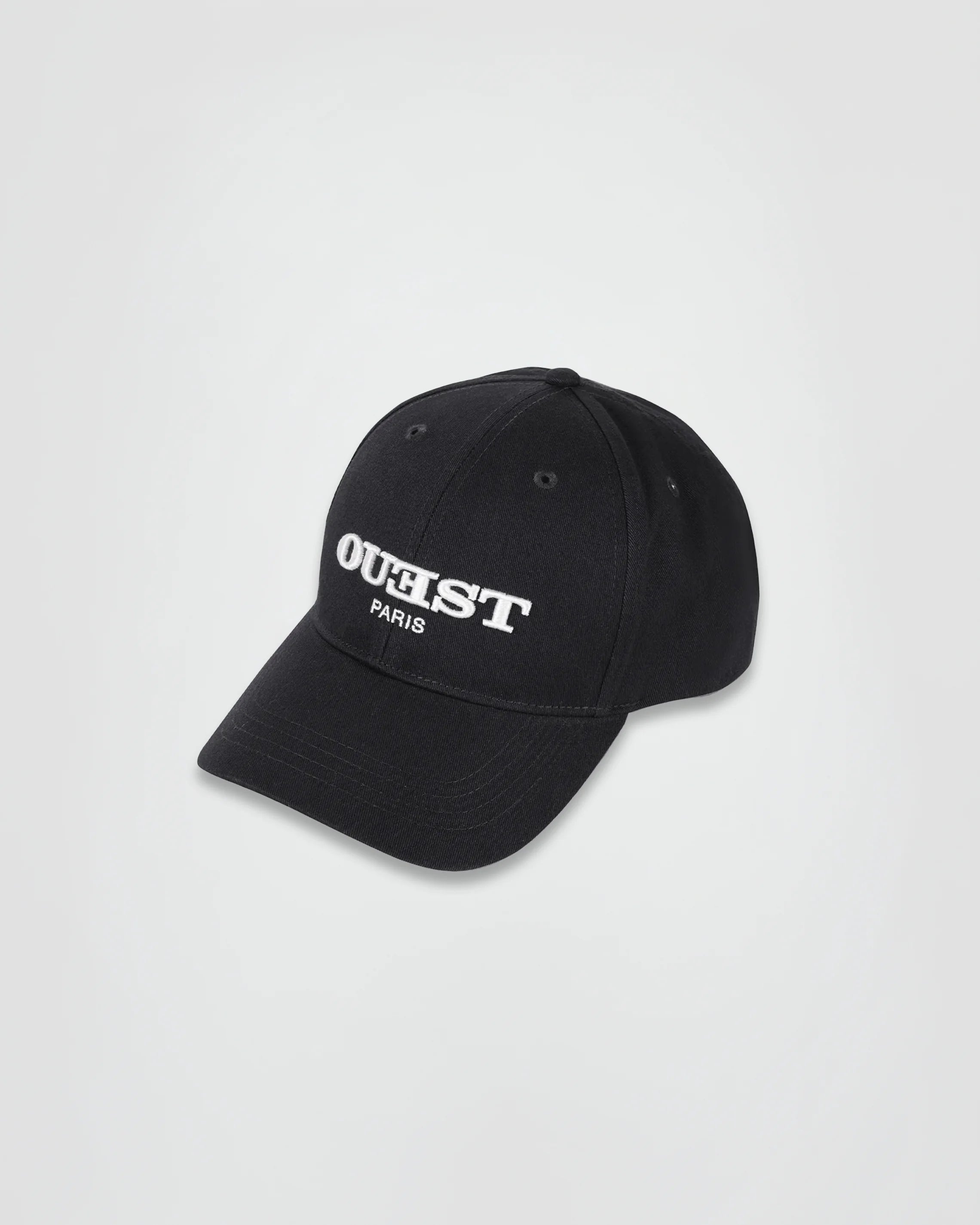 THE LOGO BASEBALL HAT IN BLACK