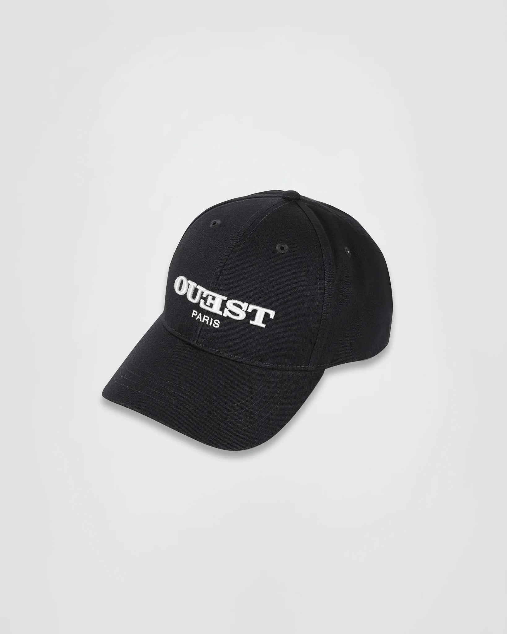 THE LOGO BASEBALL HAT IN BLACK