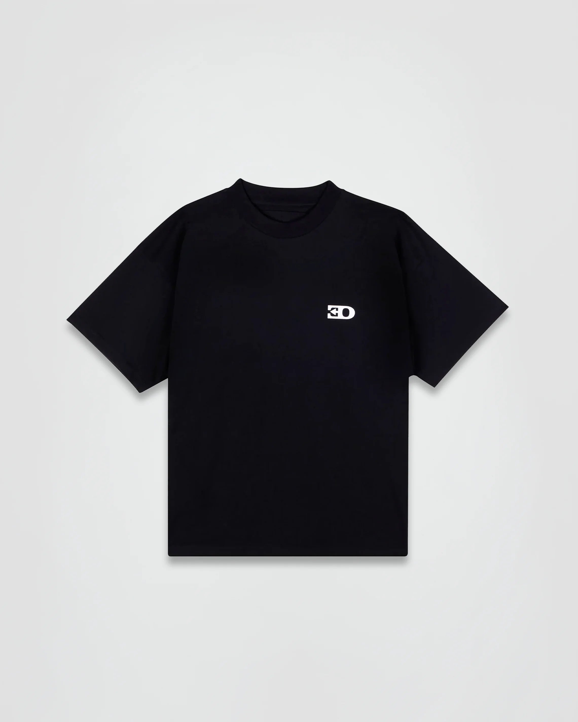 THE LOGO TEE IN BLACK