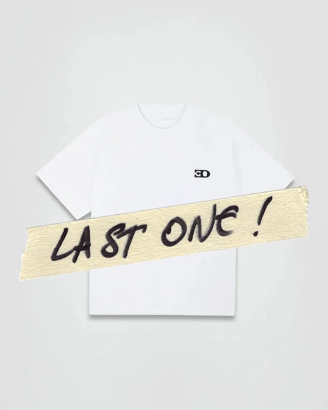 THE LOGO TEE IN WHITE