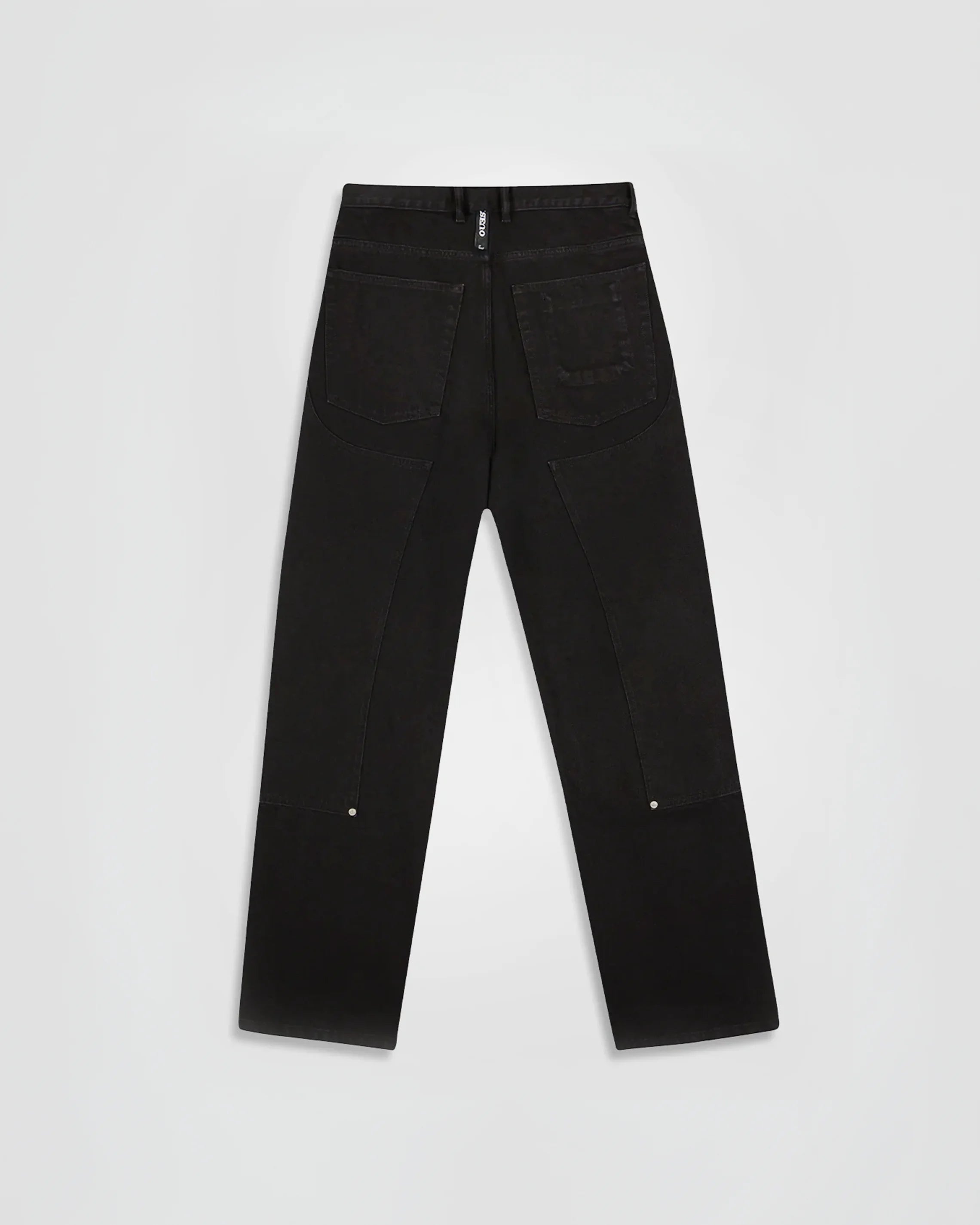 THE WORK CHAPS IN BLACK DENIM