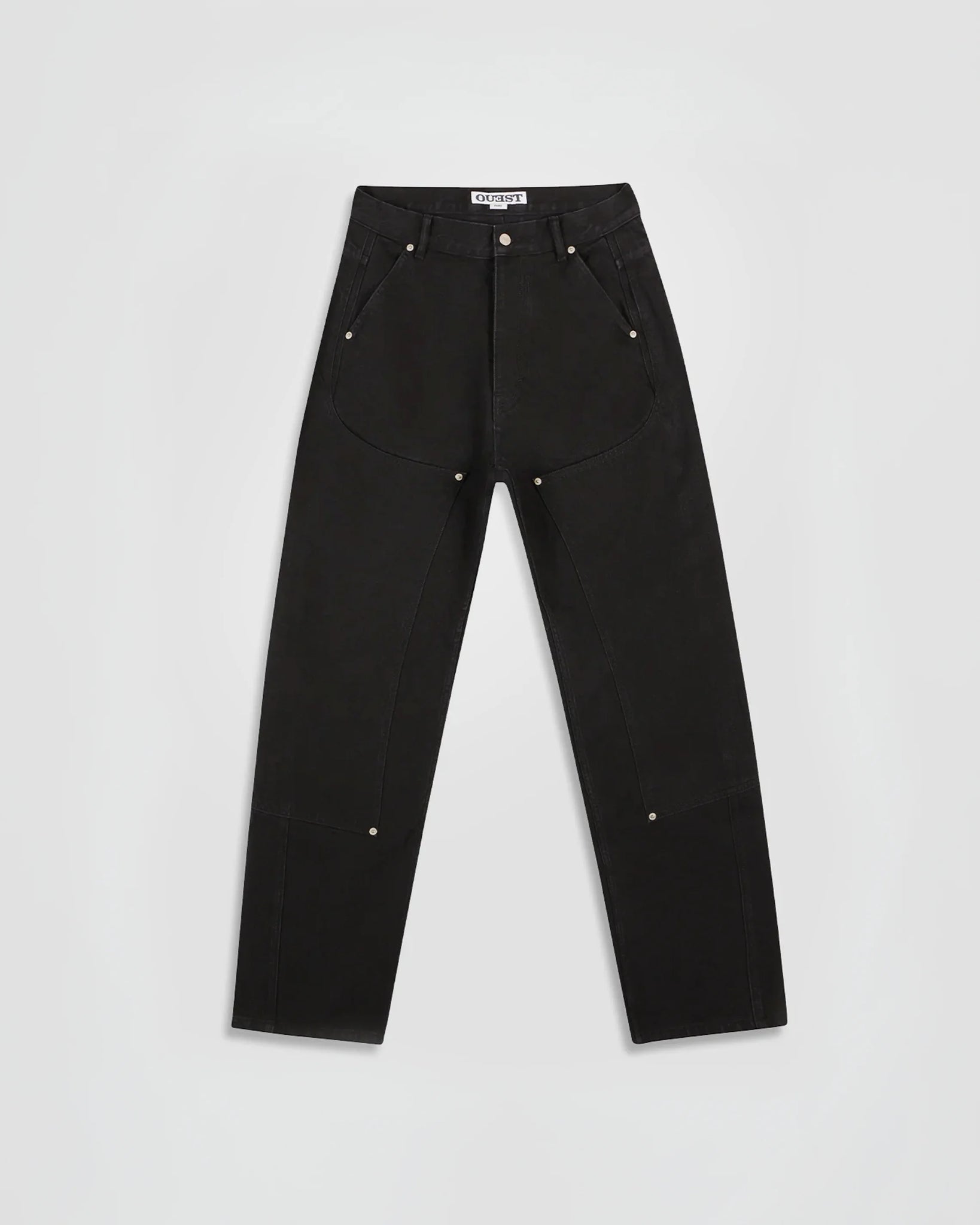 THE WORK CHAPS IN BLACK DENIM