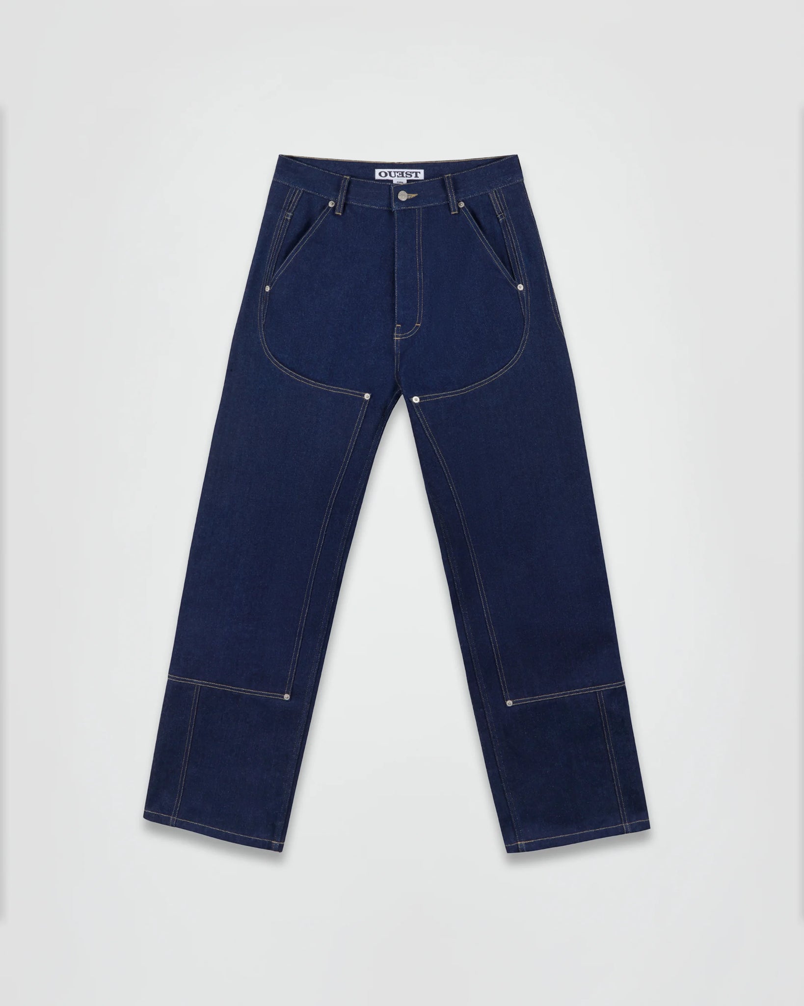 THE WORK CHAPS IN INDIGO RECYCLED DENIM