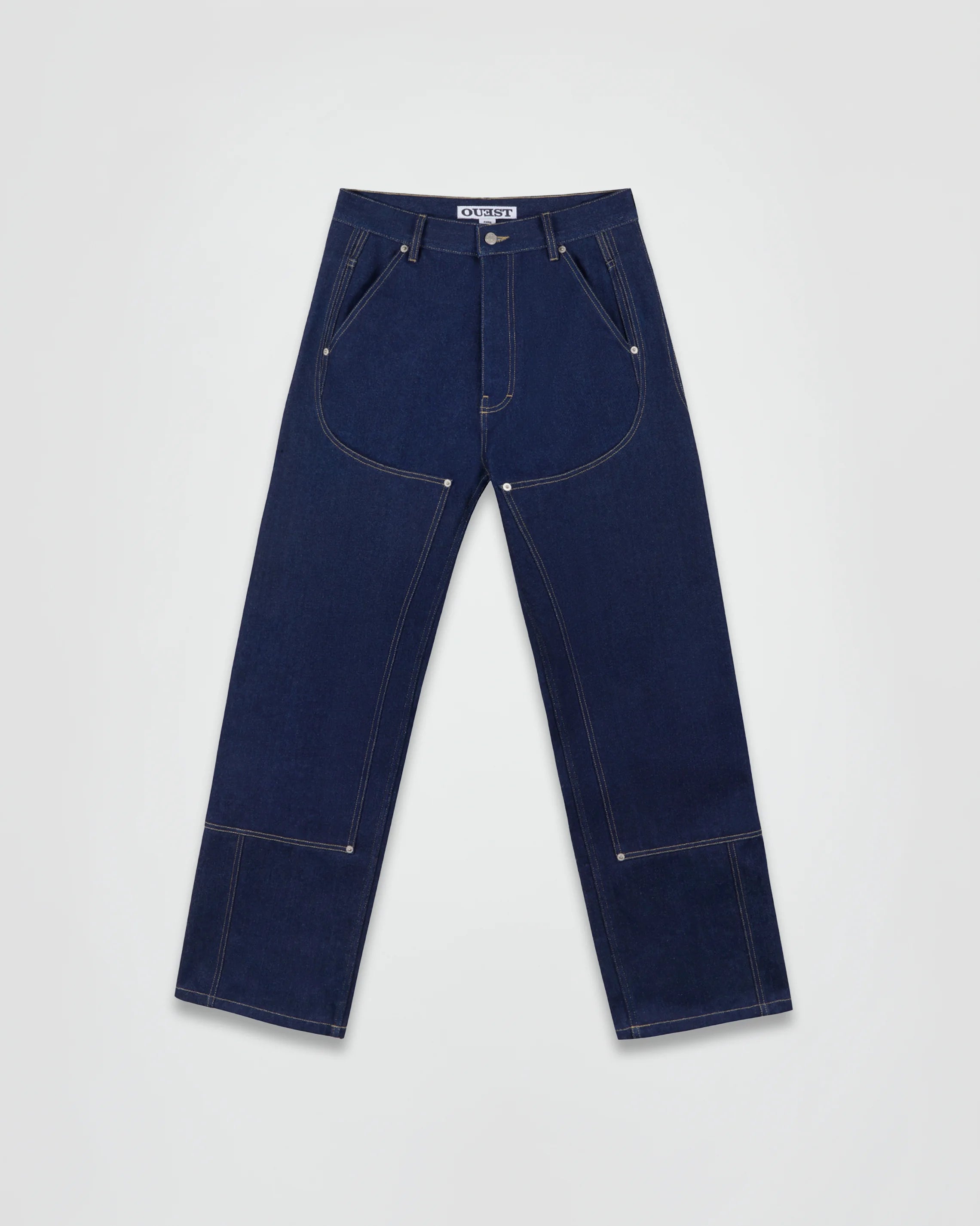THE WORK CHAPS IN INDIGO RECYCLED DENIM