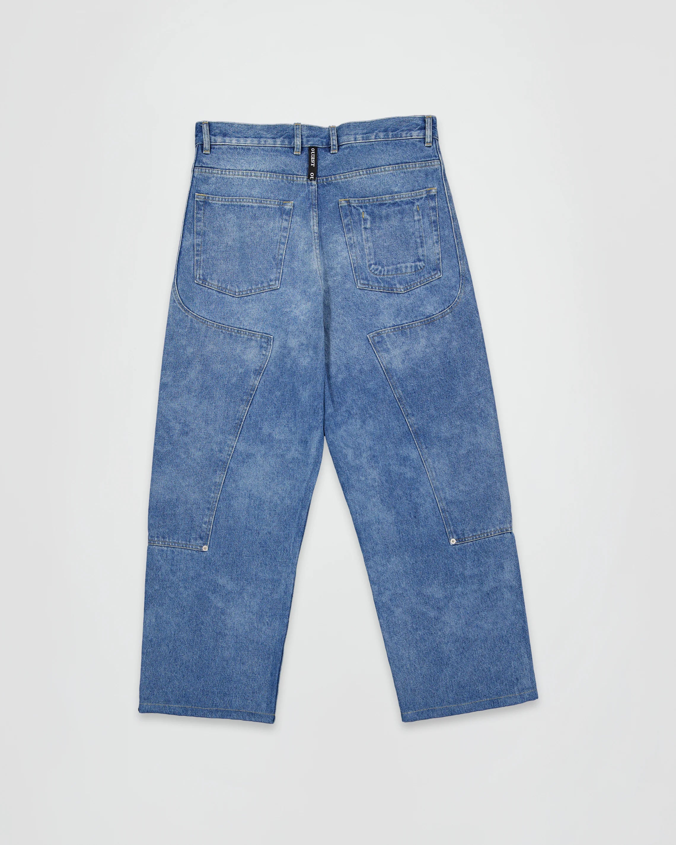 THE WORK CHAPS IN LIGHT FADED INDIGO DENIM