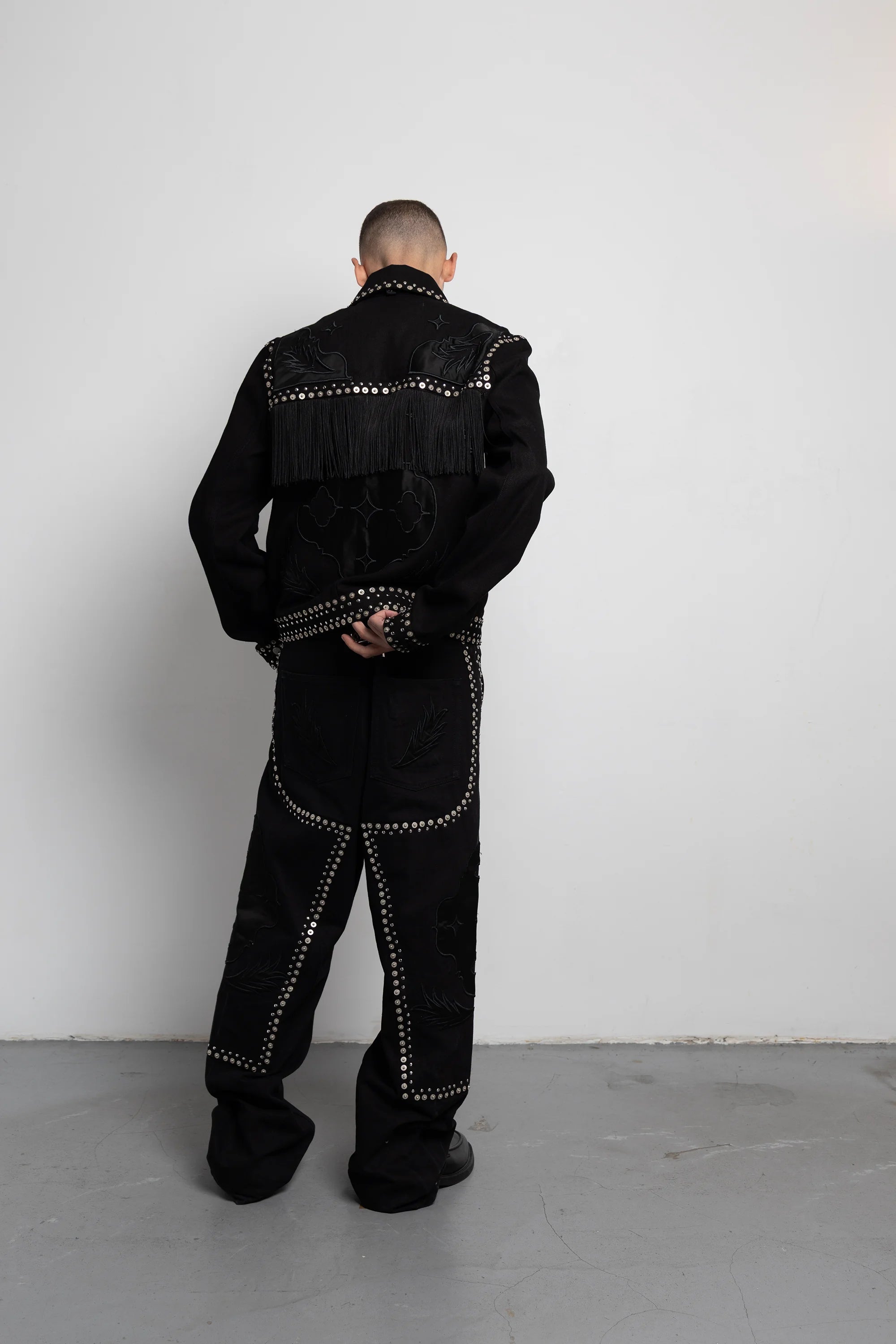 THE CUSTOM STUDDED WORK CHAPS