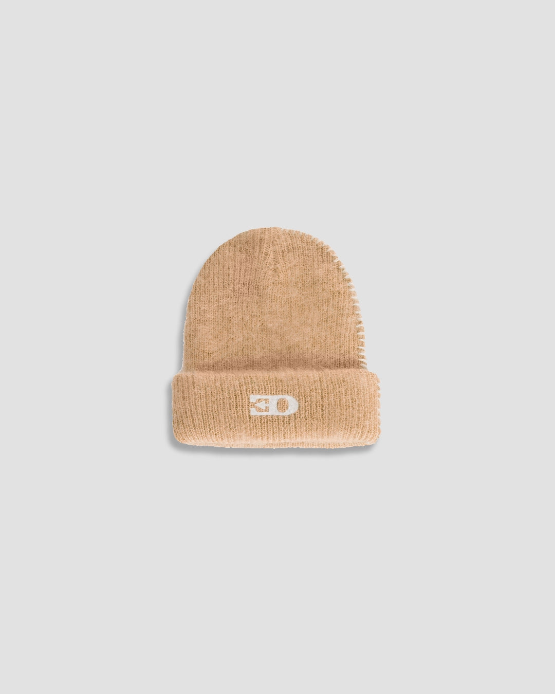THE MOHAIR BEANIE IN BEIGE