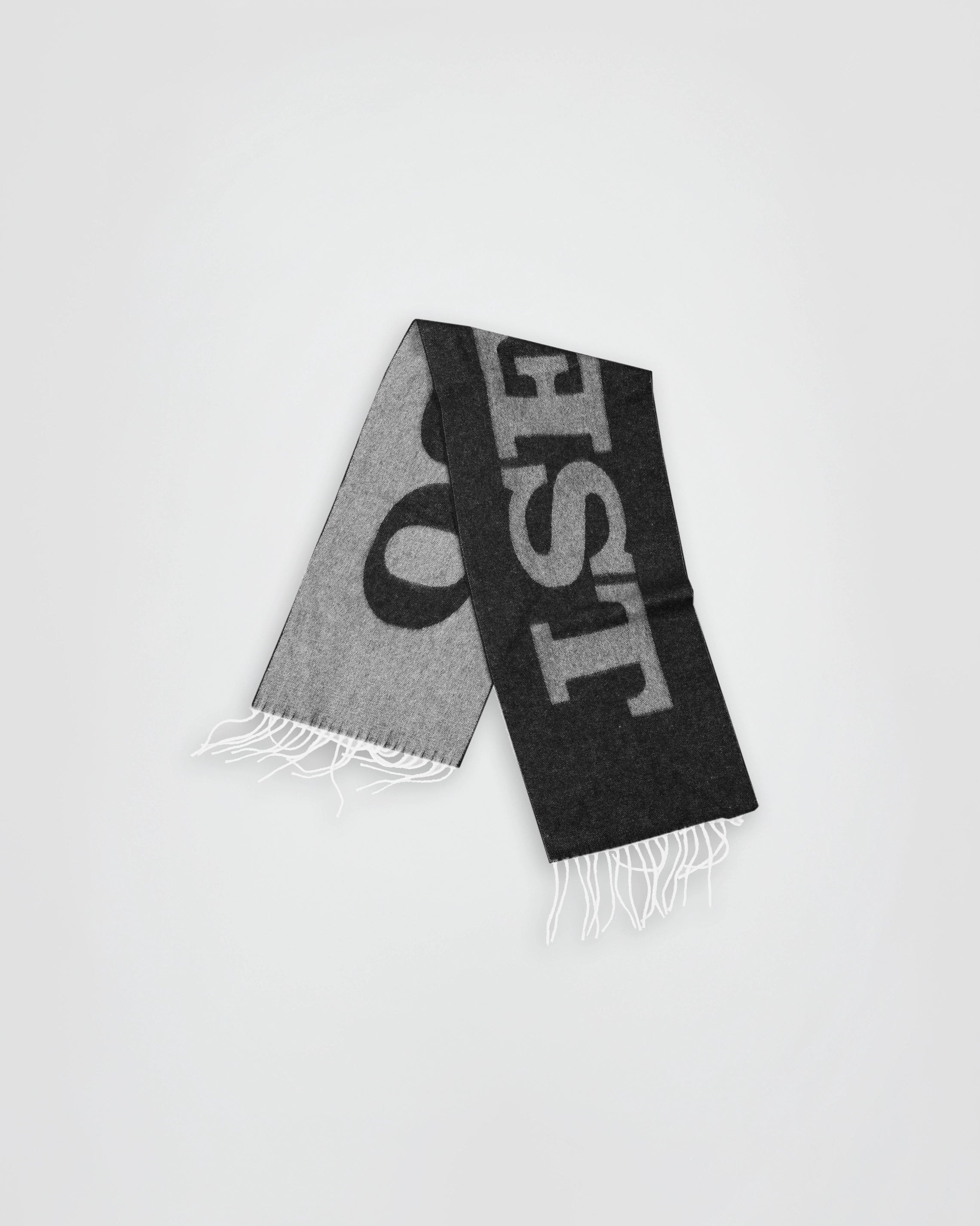 THE BLACK LOGO SCARF