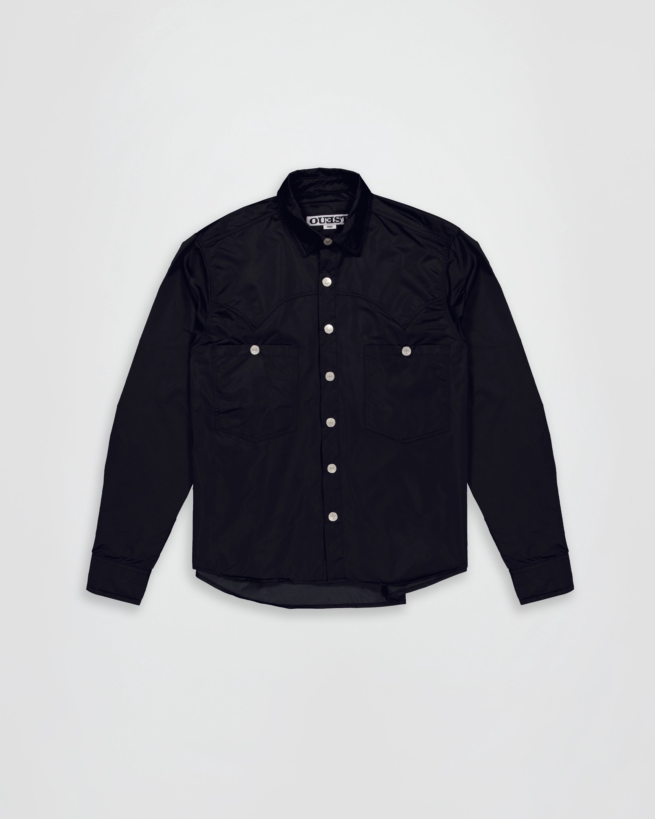 THE NYLON BOMBER SHIRT