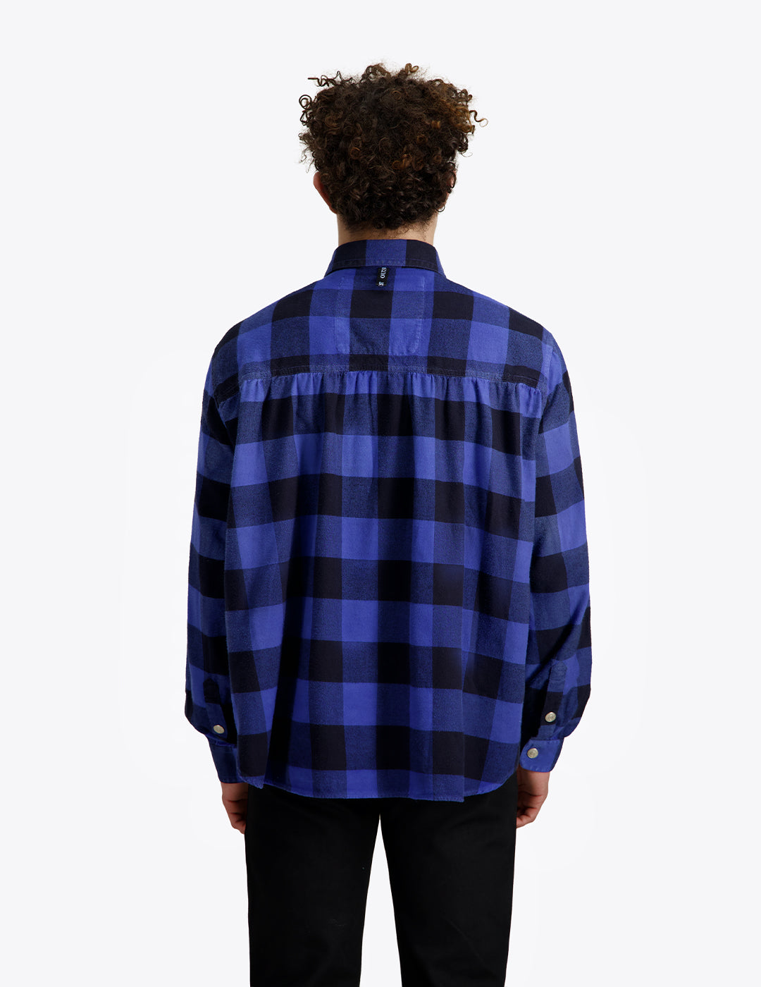 THE BUFFALO CHECK OVERSHIRT IN BLUE