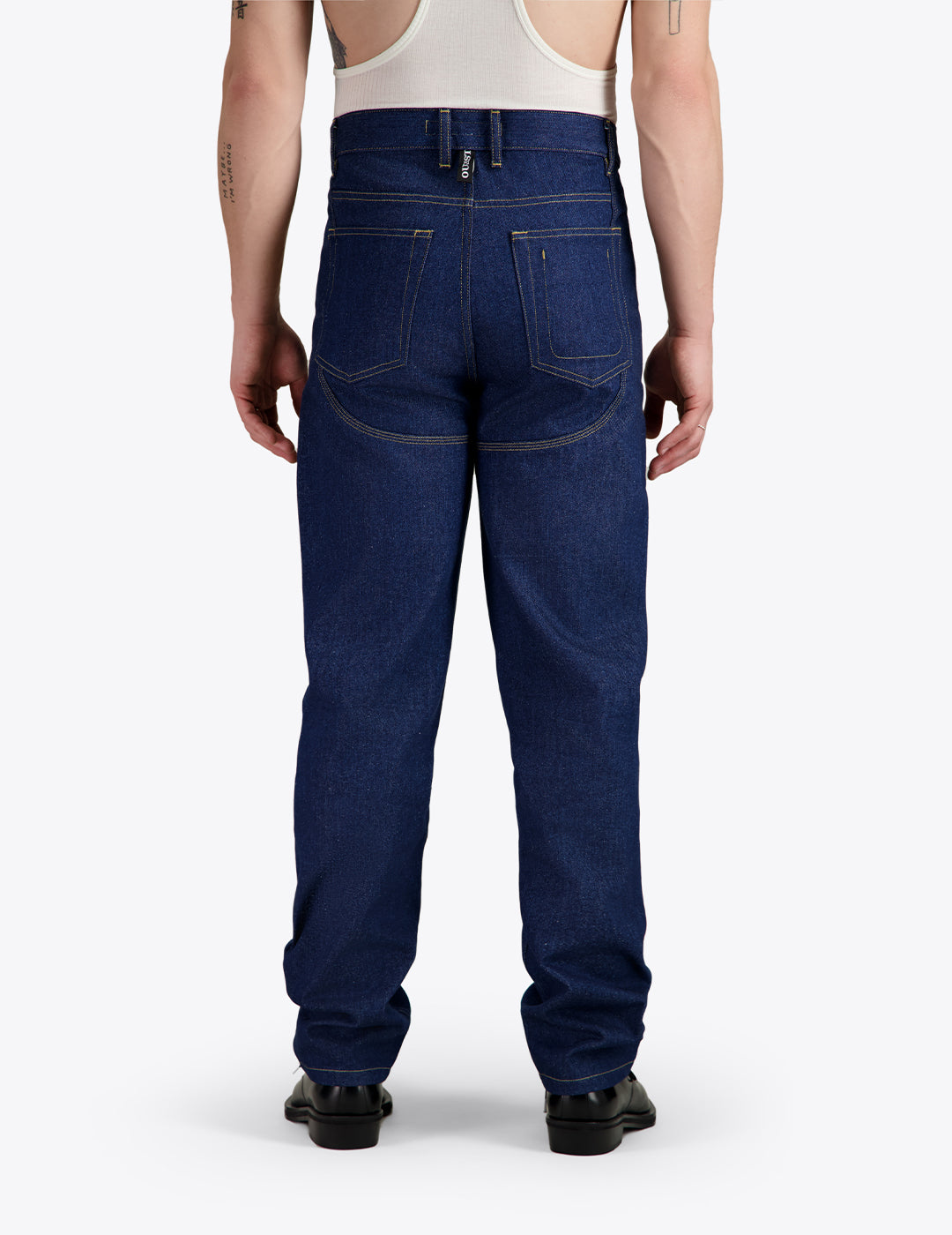 THE COW BOY JEANS IN INDIGO RECYCLED DENIM
