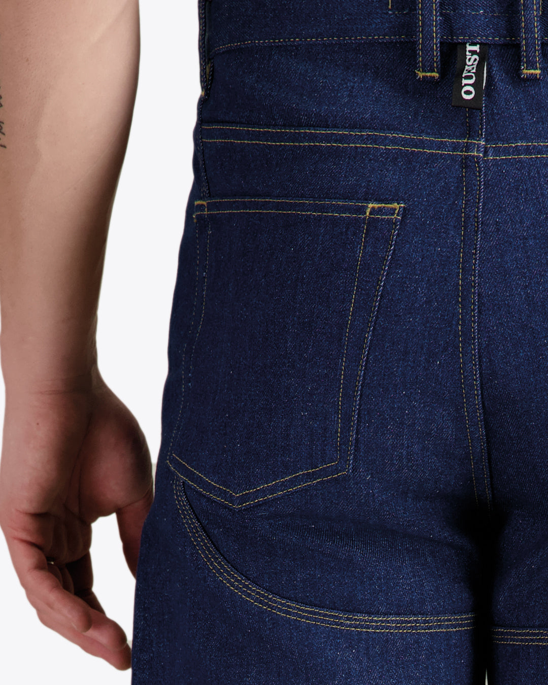 THE COW BOY JEANS IN INDIGO RECYCLED DENIM