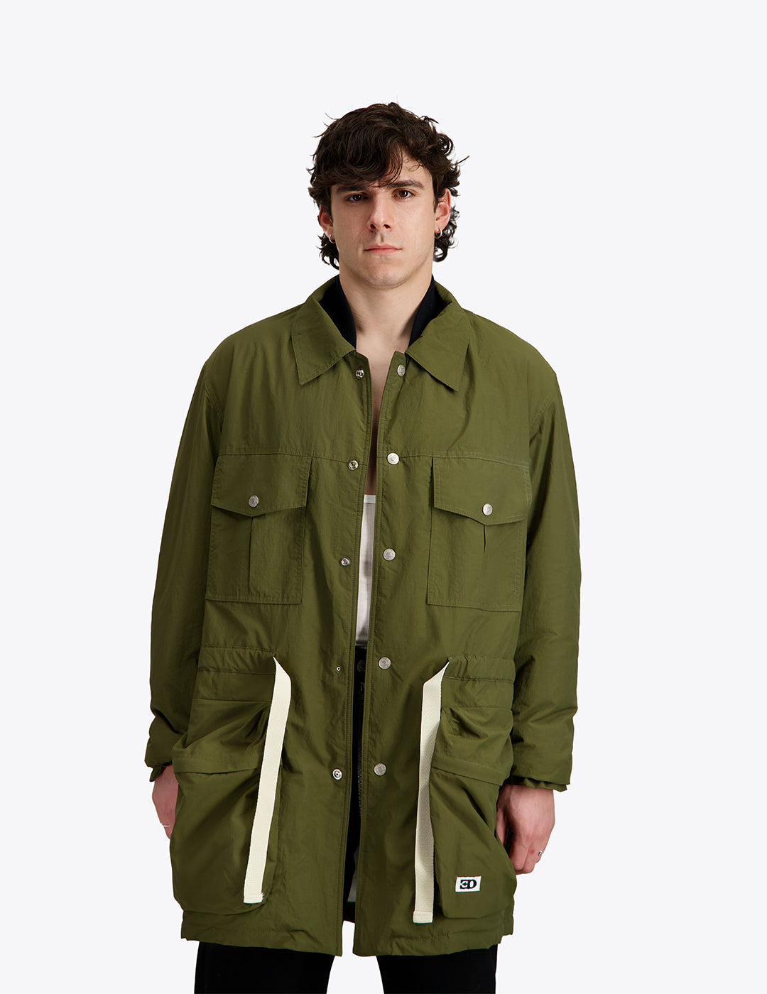 THE ASTRO PARKA IN KHAKI NYLON