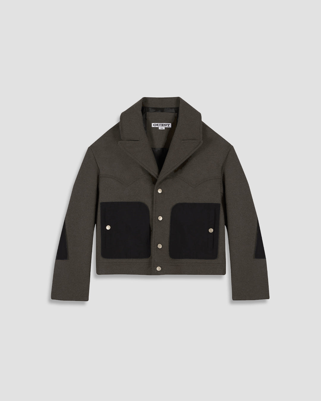 THE WESTERN JACKET IN WOOL/CASHMERE