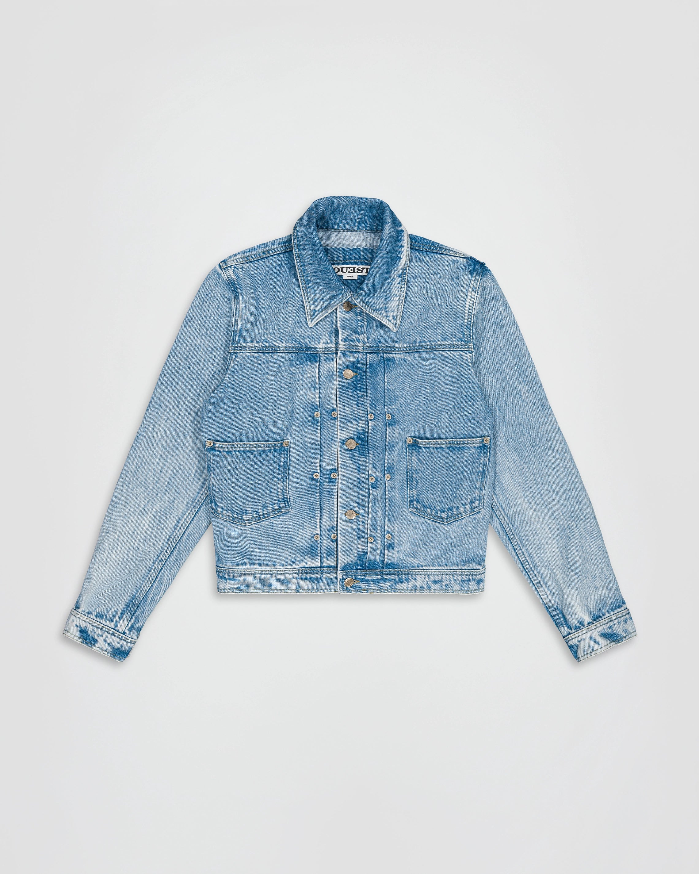 THE TRUCKER JACKET IN 1982 BLUE