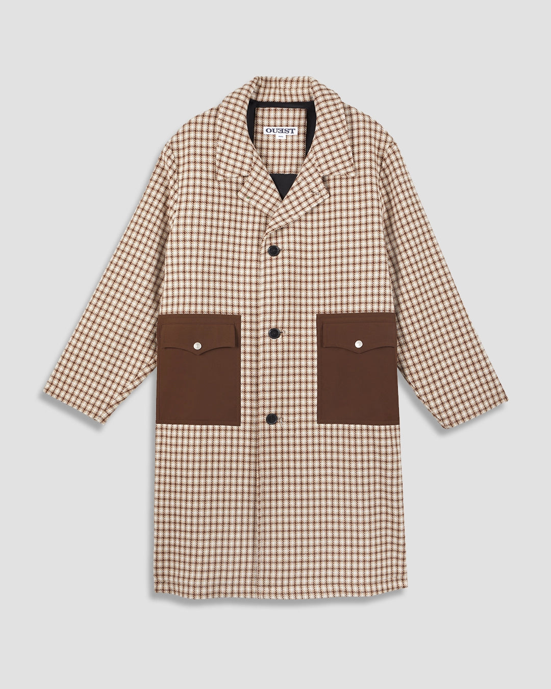 THE CHECK LODEN COAT
