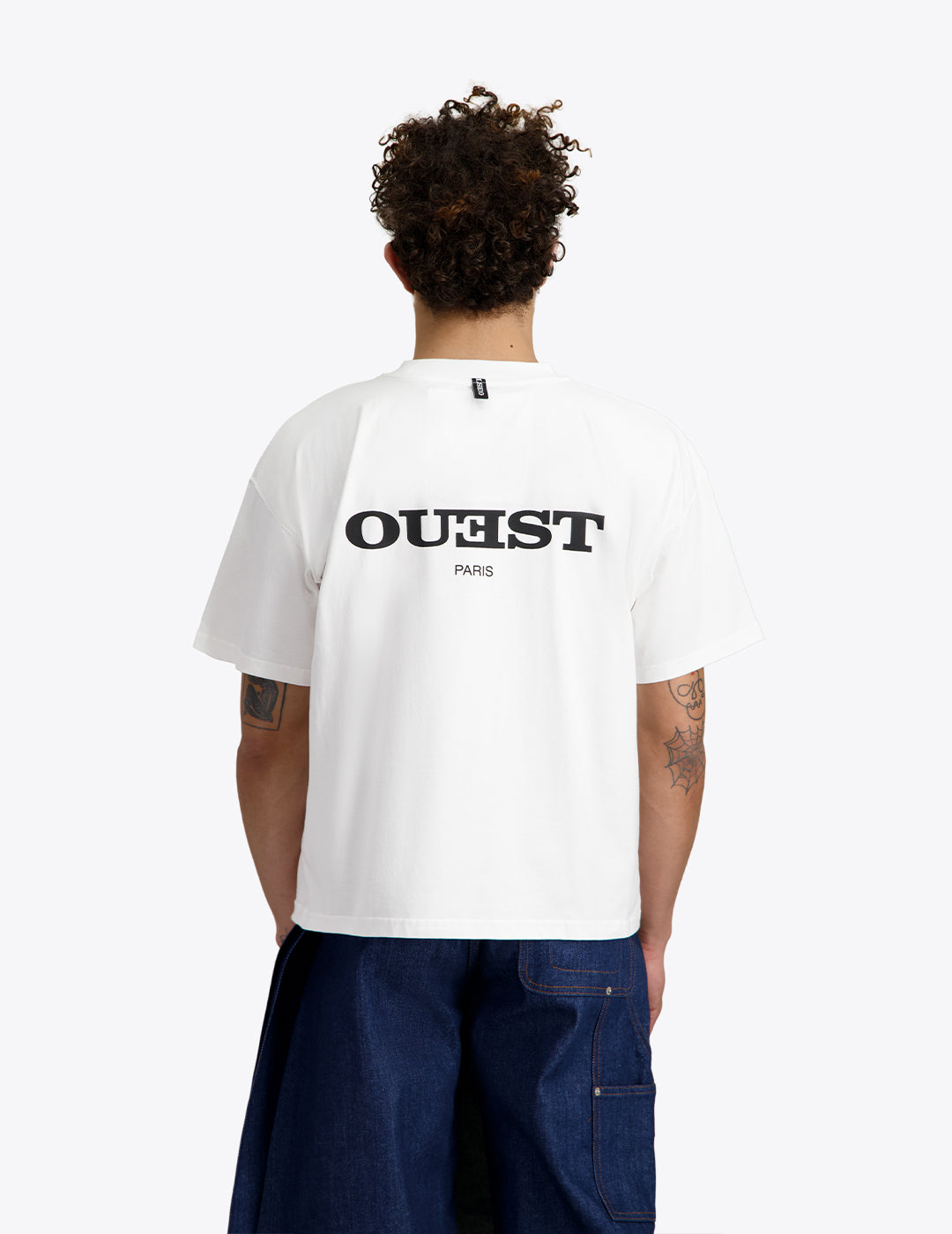 THE LOGO TEE IN WHITE