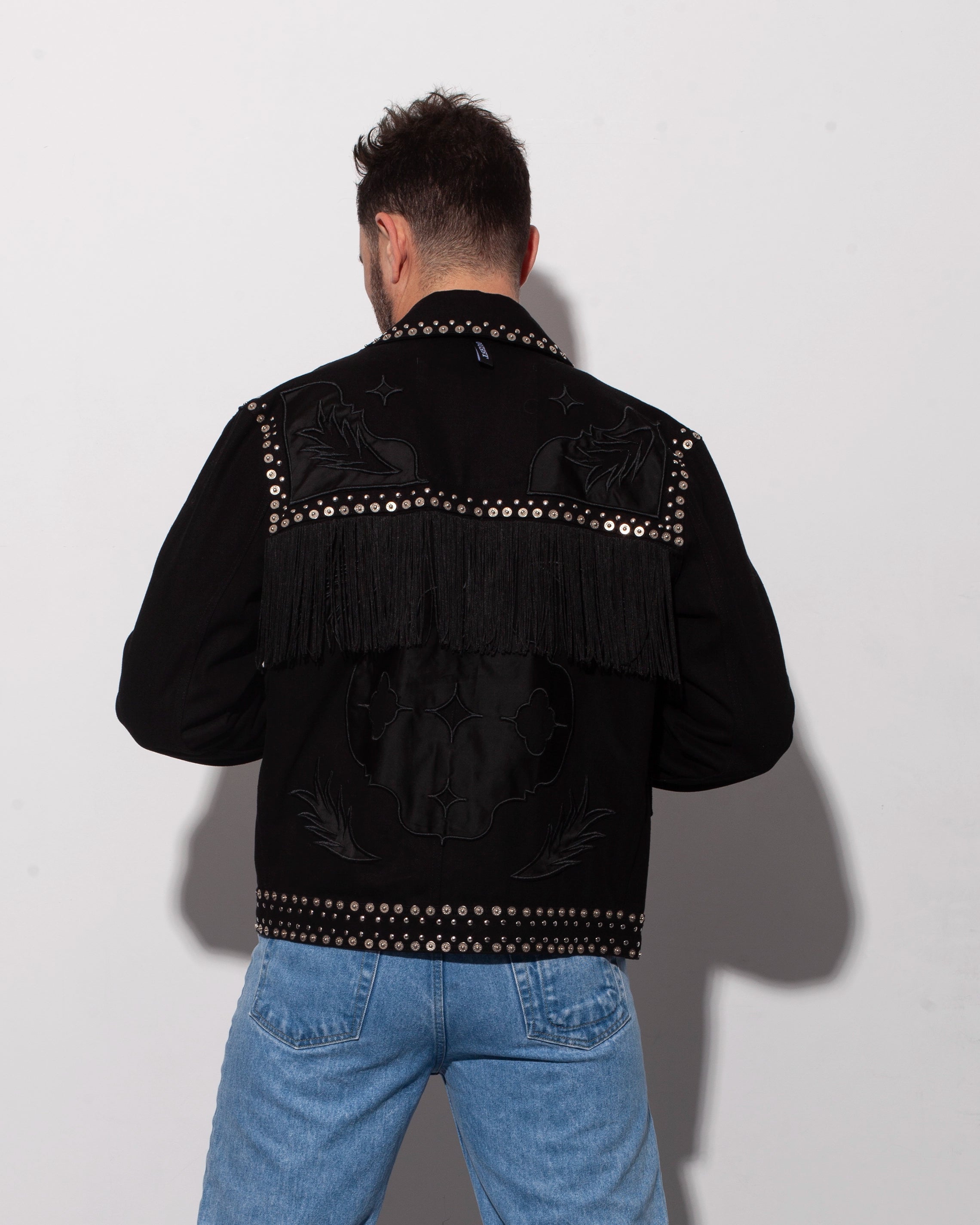 THE CUSTOM STUDDED TRUCKER JACKET