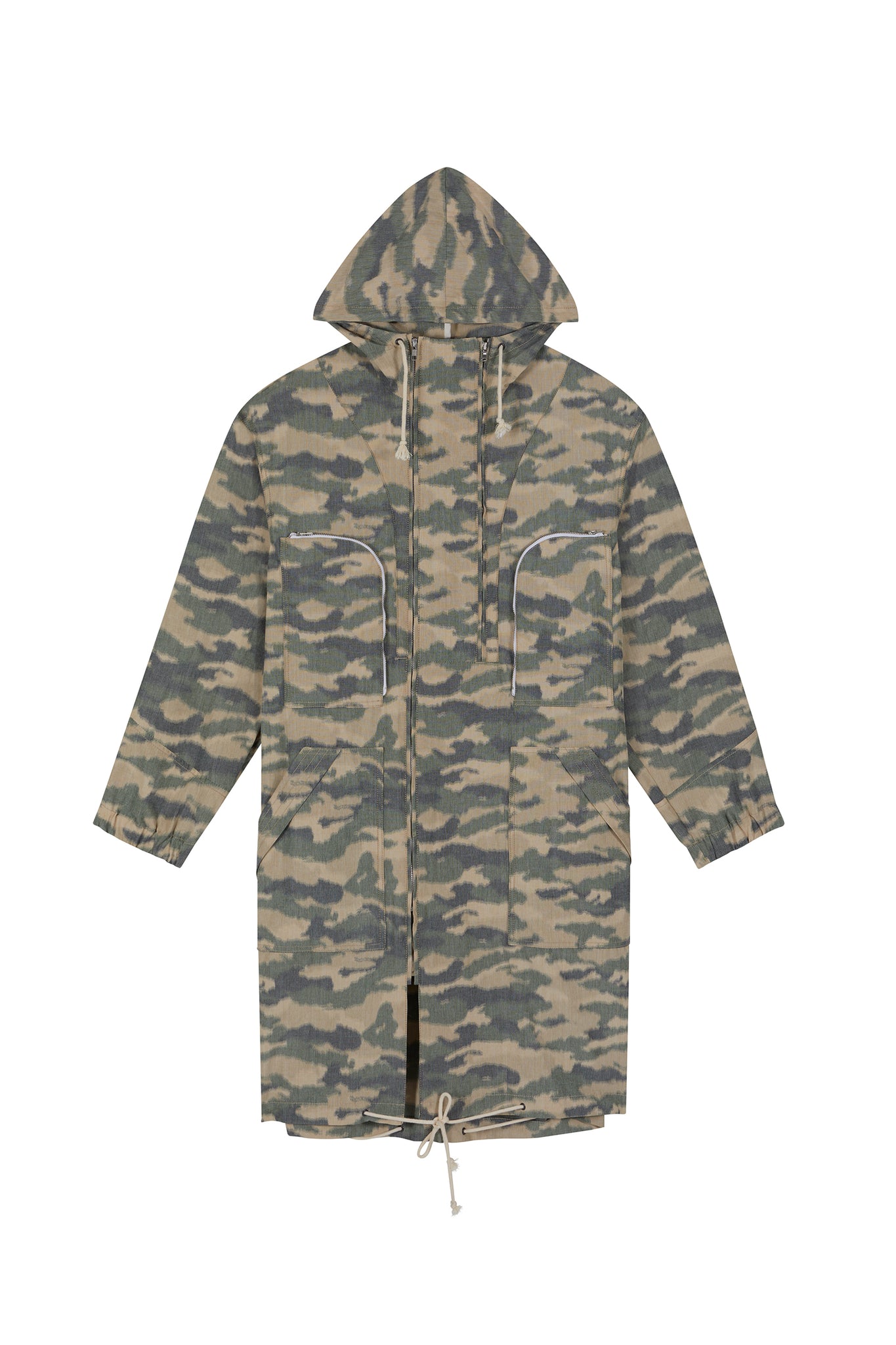 THE MOUNTAIN PARKA IN CAMOUFLAGE COTTON