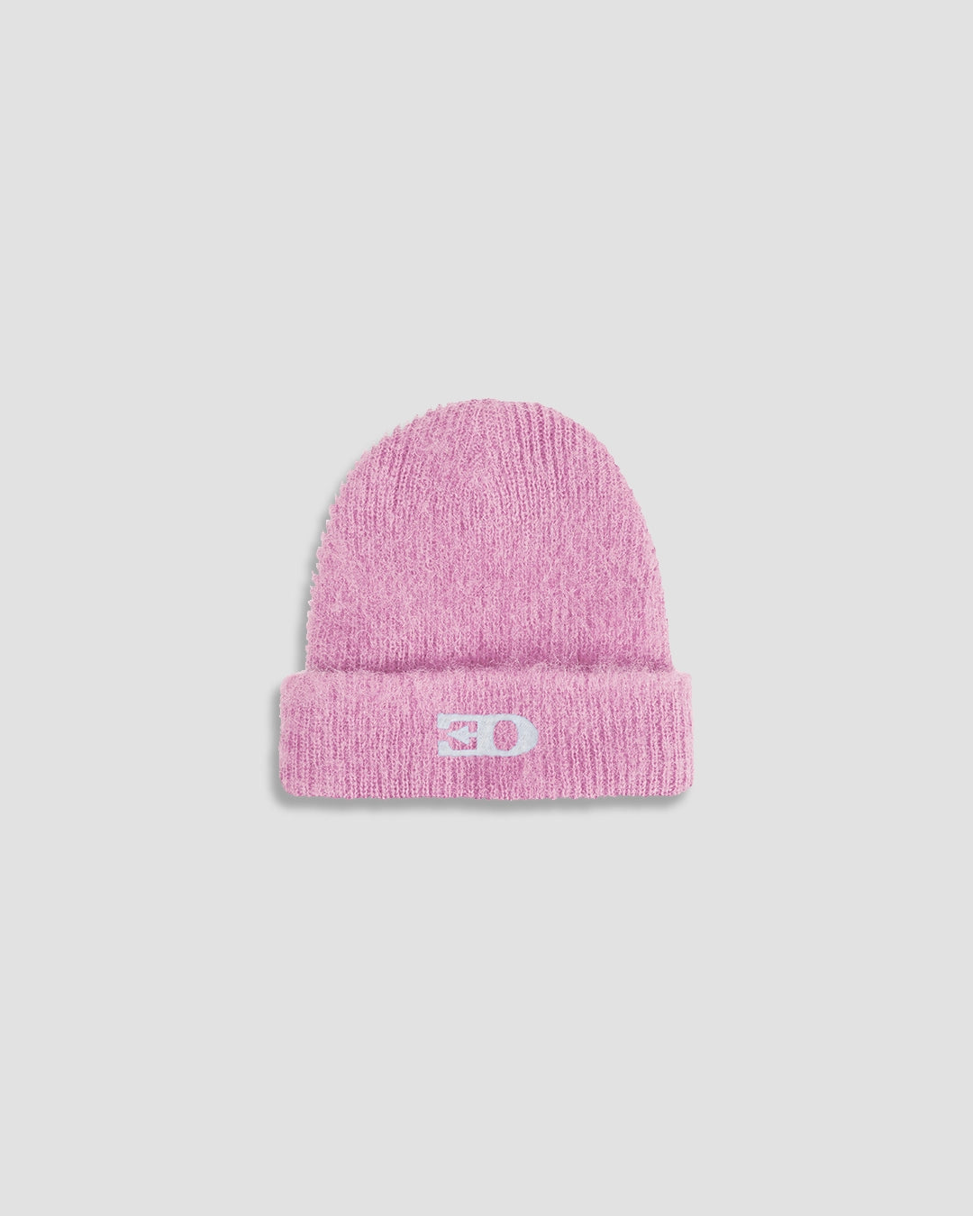 THE BEANIE IN PINK MOHAIR