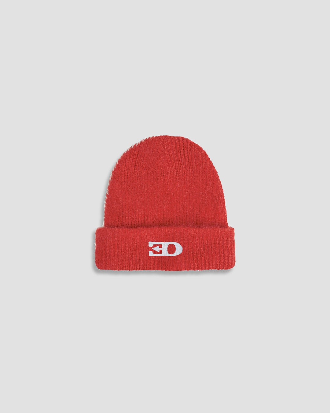 THE BEANIE IN ORANGE MOHAIR