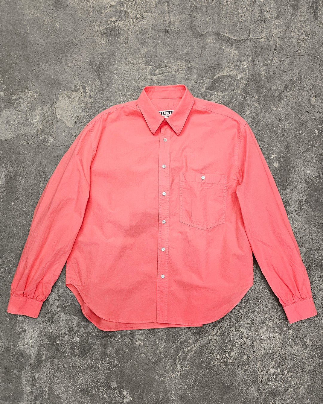 THE CLASSIC SHIRT IN PINK OVERDYED COTTON