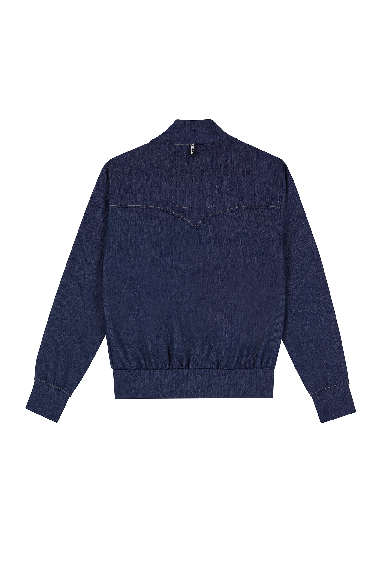 THE 70S DENIM TRACK TOP IN INDIGO