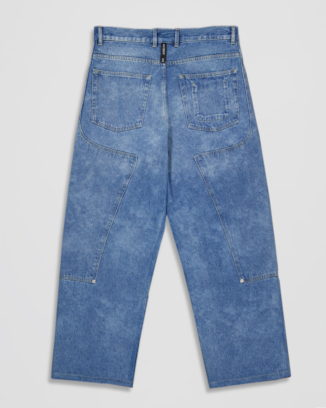 THE WORK CHAPS IN LIGHT FADED INDIGO DENIM