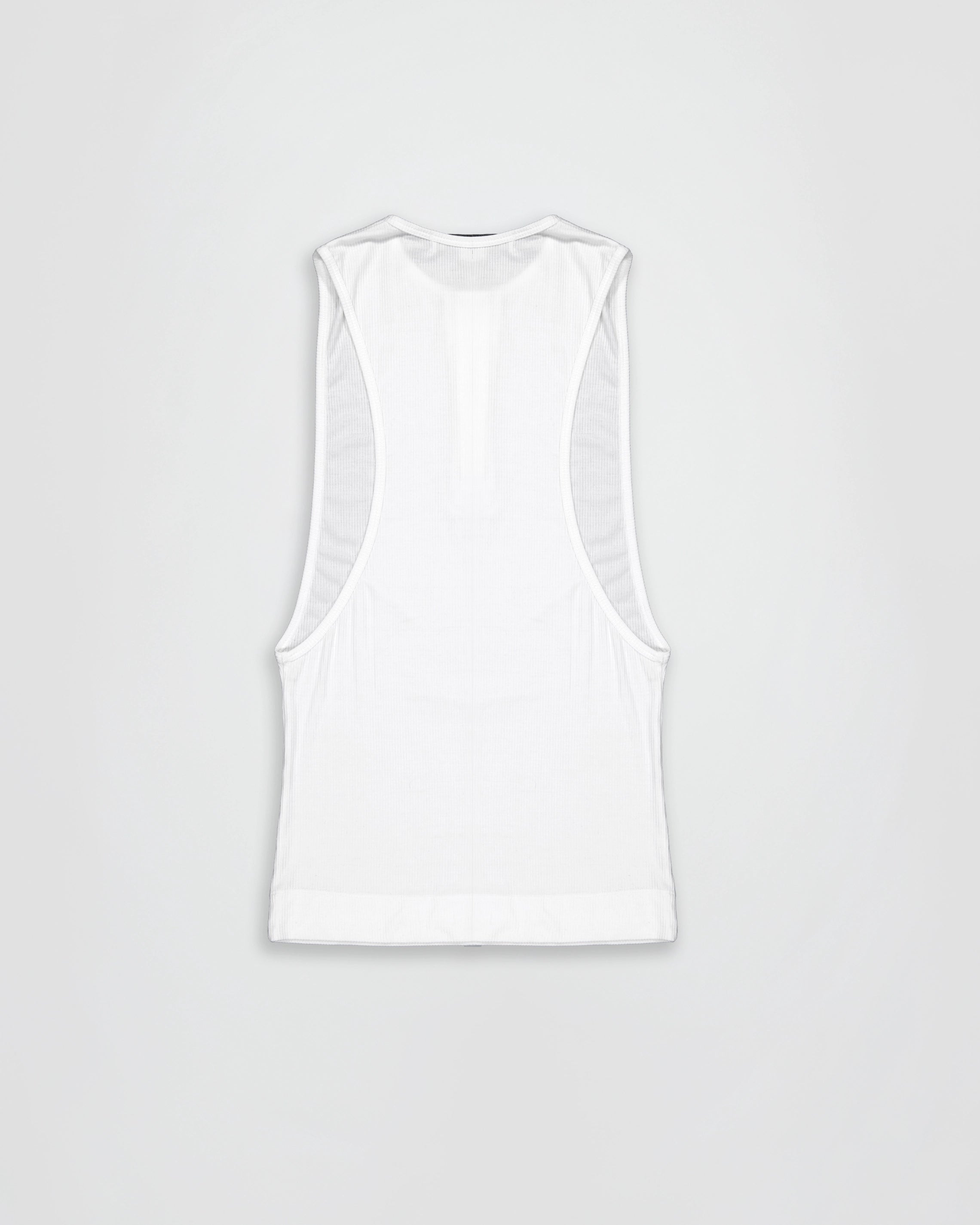 THE RIBBED BUTTONED TANK