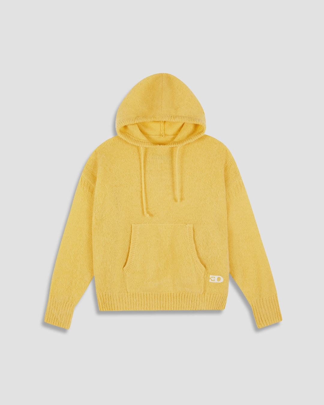 THE GUERNSEY HOODIE IN YELLOW MOHAIR