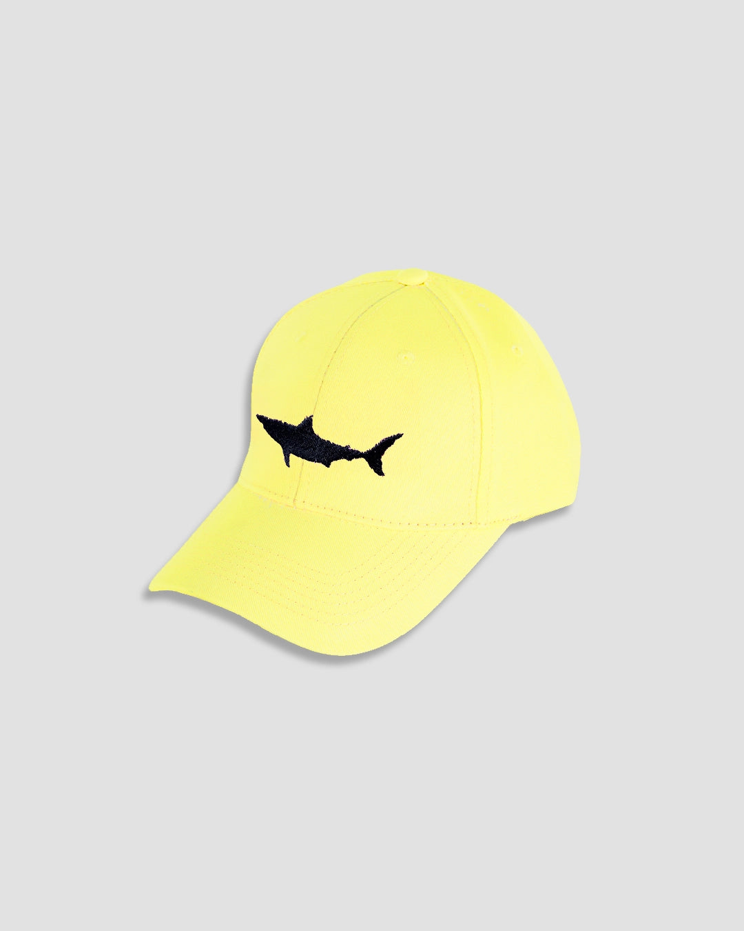 THE SHARK CAP IN YELLOW OVERDYED COTTON