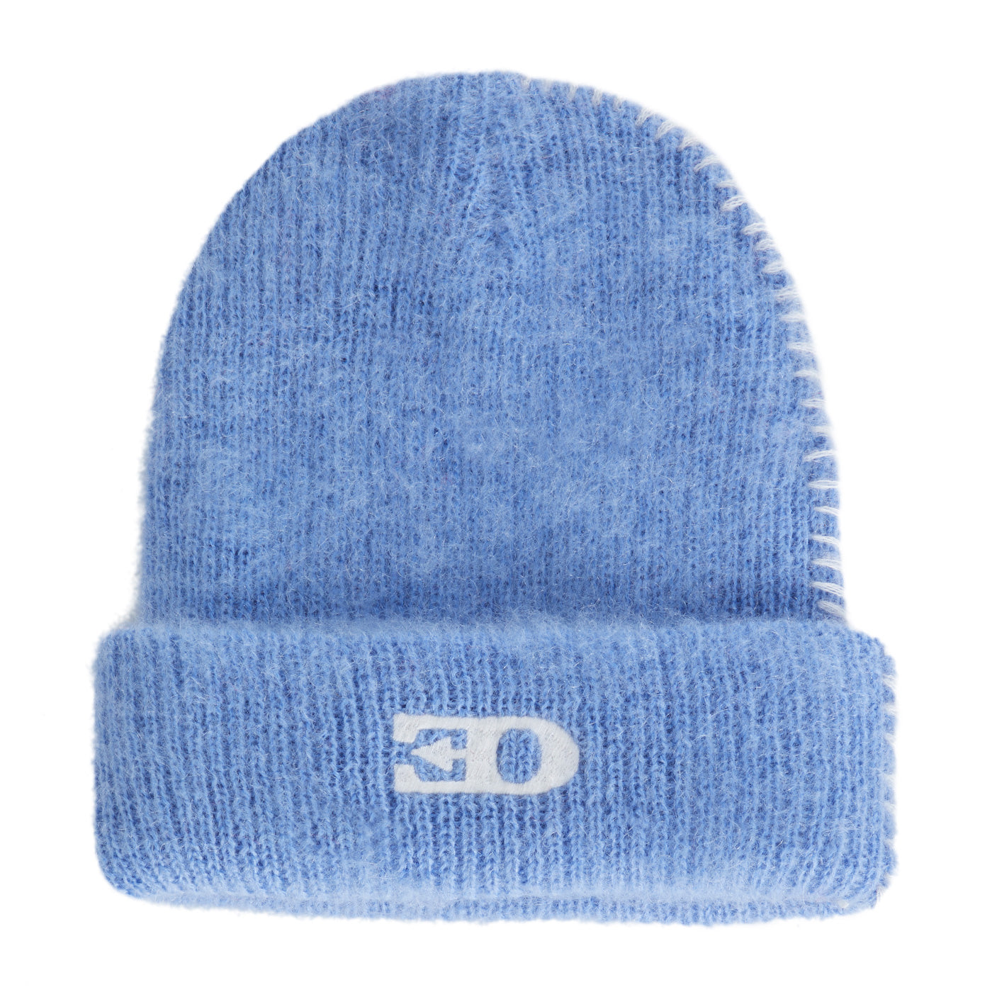 THE MOHAIR BEANIE IN LIGHT BLUE