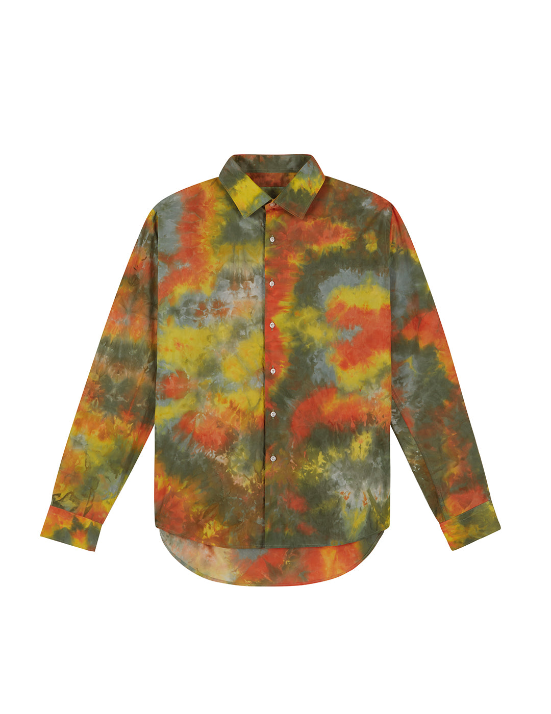 THE TIE & DYE SHIRT IN MULTICOLOR COTTON