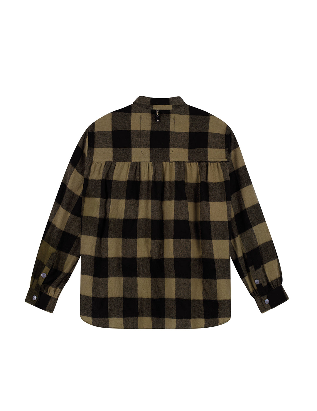 THE BUFFALO CHECK OVERSHIRT IN KHAKI