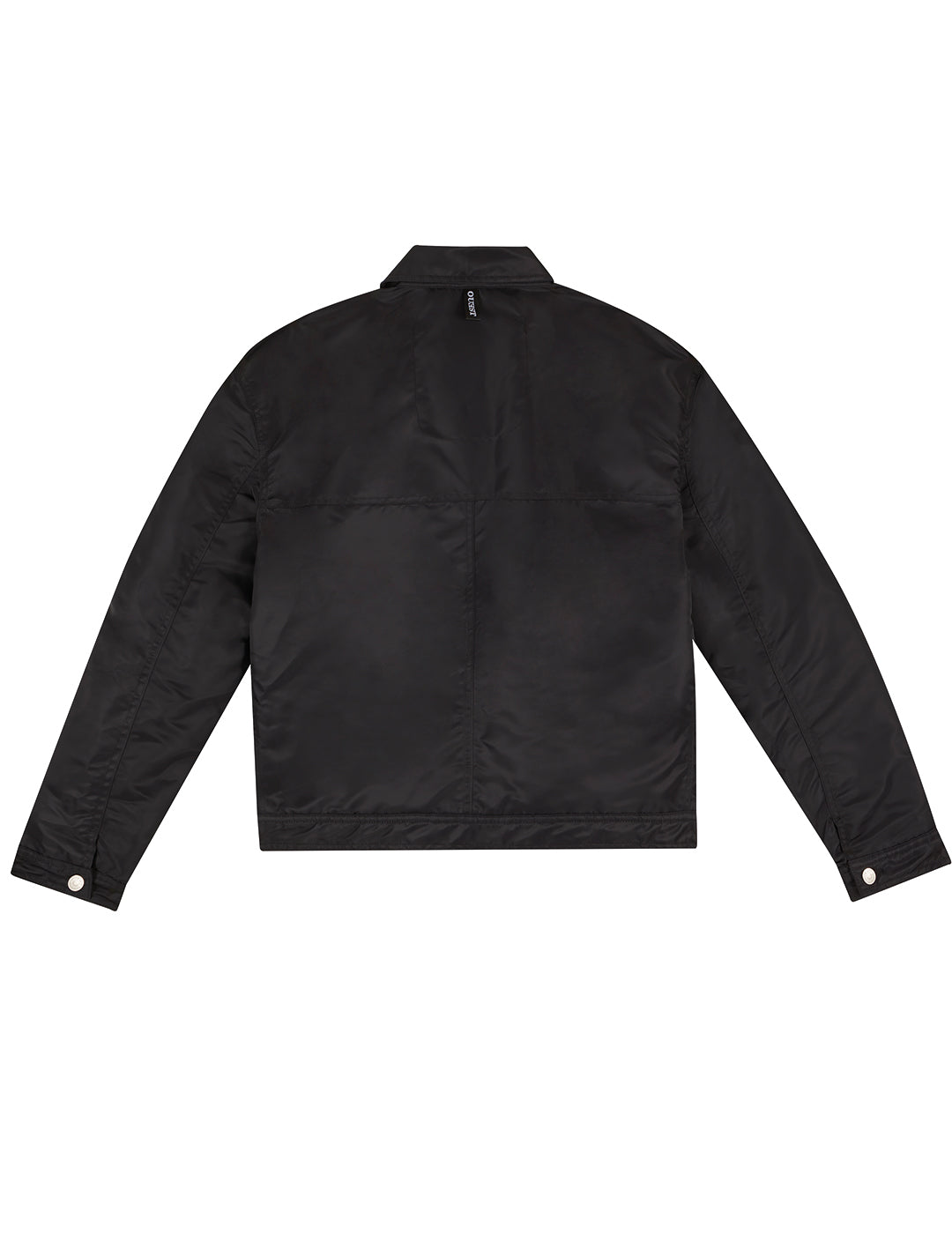 THE BOMBER JACKET IN BLACK NYLON